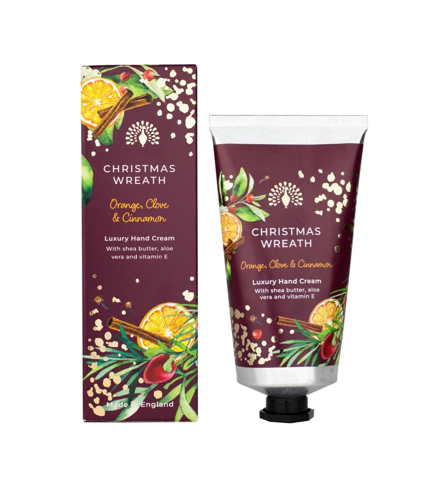  The English Soap Company The English Soap Company Christmas Wreath Cr me pour les mains 75 ml - Buy Online on GoSupps.com
