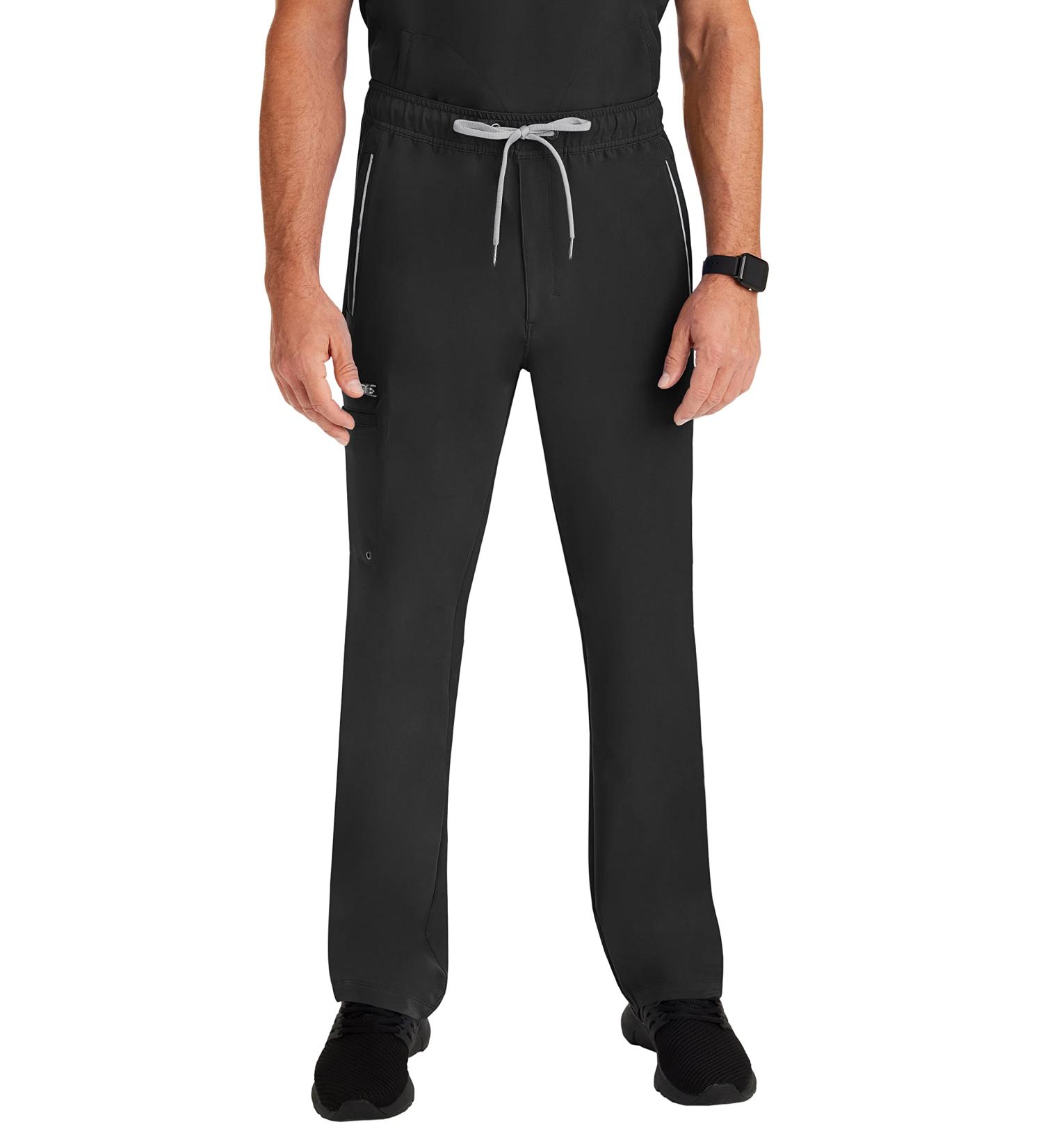 Healing Hands HH360 9171 Noah Cargo Scrub Pant for Men - Black, Medium - Buy Online on GoSupps.com