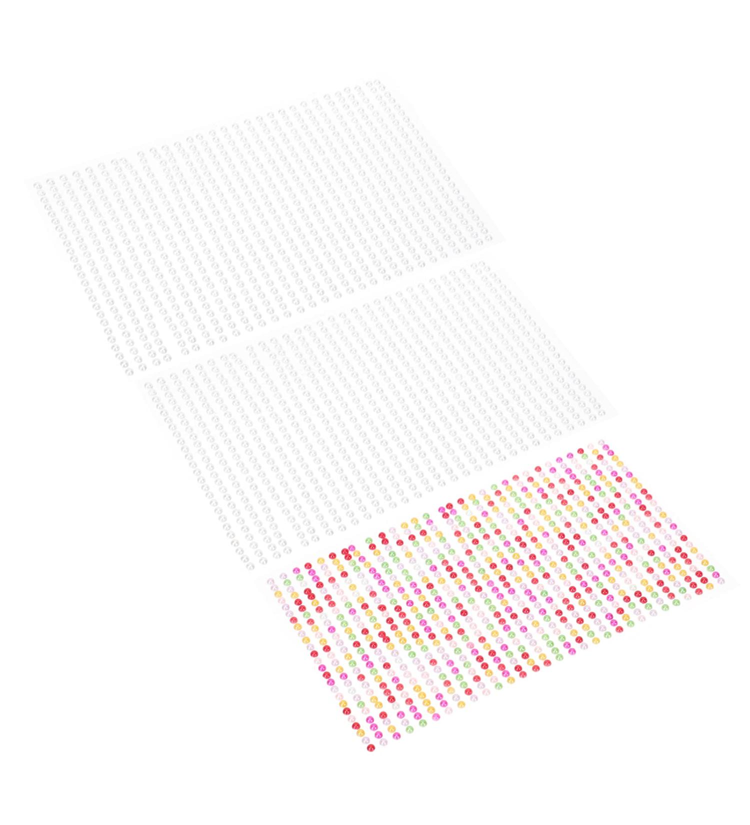 Healeved 3 Sheets Eye Pearl Stickers - Face Gems & Makeup Pearls for Stunning Eye Looks - International Shipping Available - Buy Online on GoSupps.com