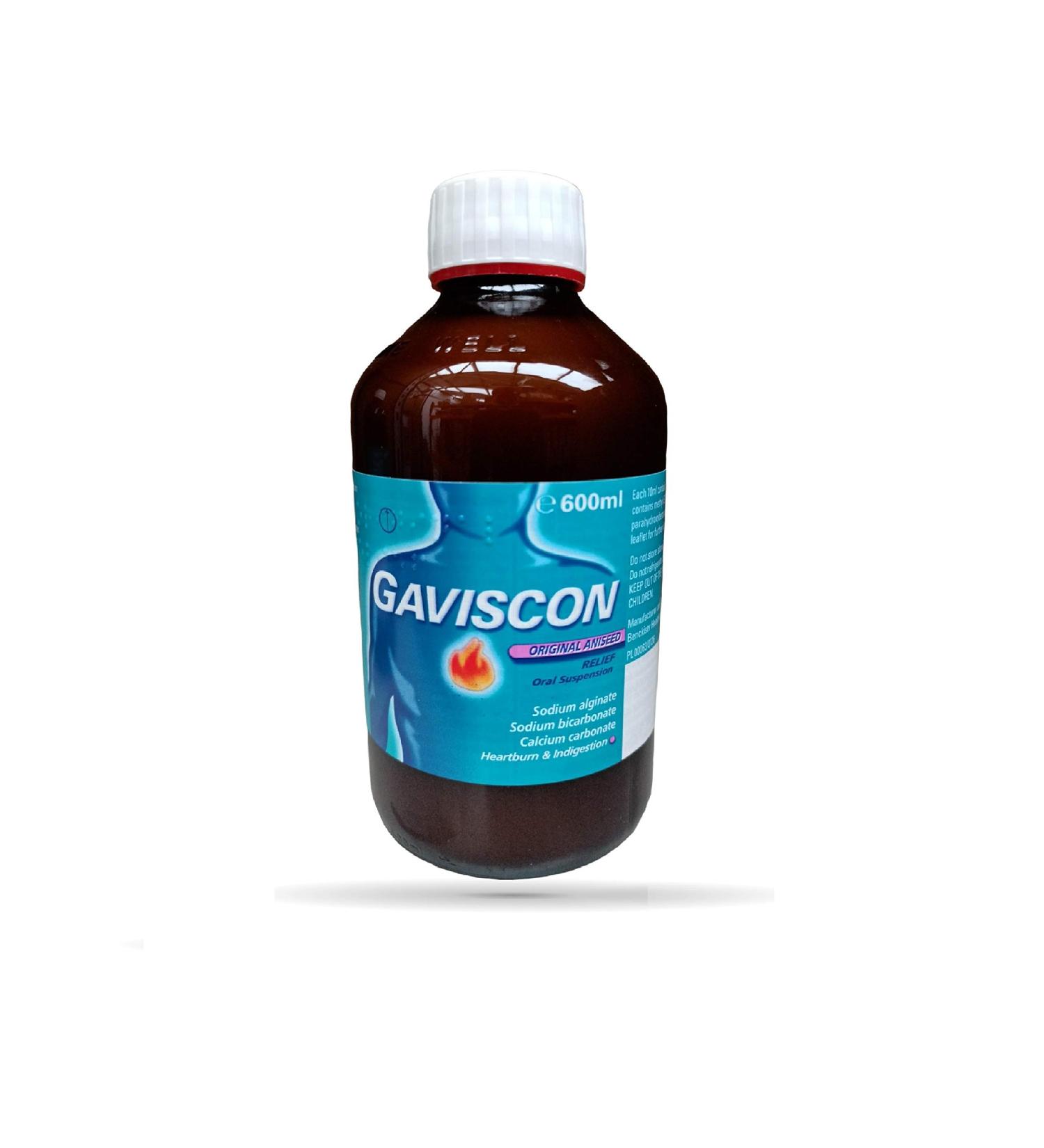 Gaviscon Original Aniseed 600ml - Buy Online on GoSupps.com