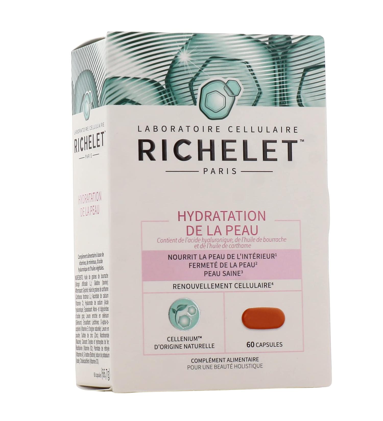 Richelet Skin Hydration - Box of 60 Capsules