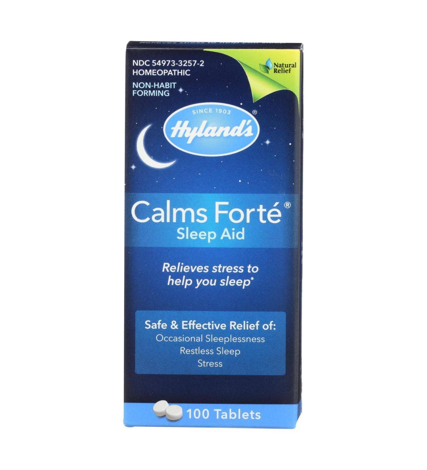 Hyland's Calms Forte 100 Count - Older Version, Packaging May Vary - 3 Pack - Buy Online on GoSupps.com
