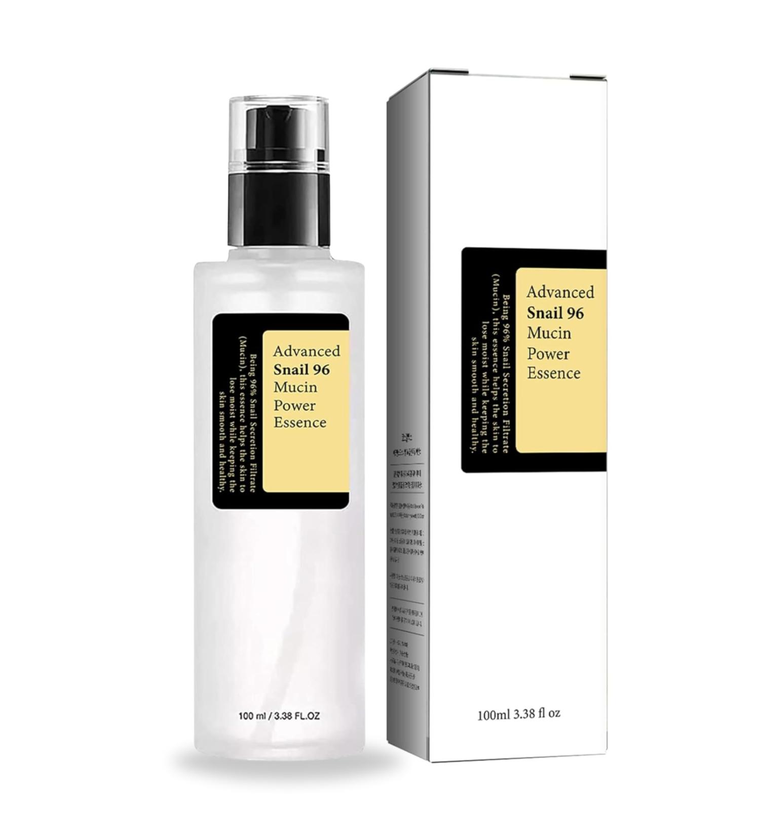 Advanced Snail Mucin Serum 96% - Revitalize Dull Skin & Correct Discoloration | Power Repairing Essence (100ml - Buy Online on GoSupps.com