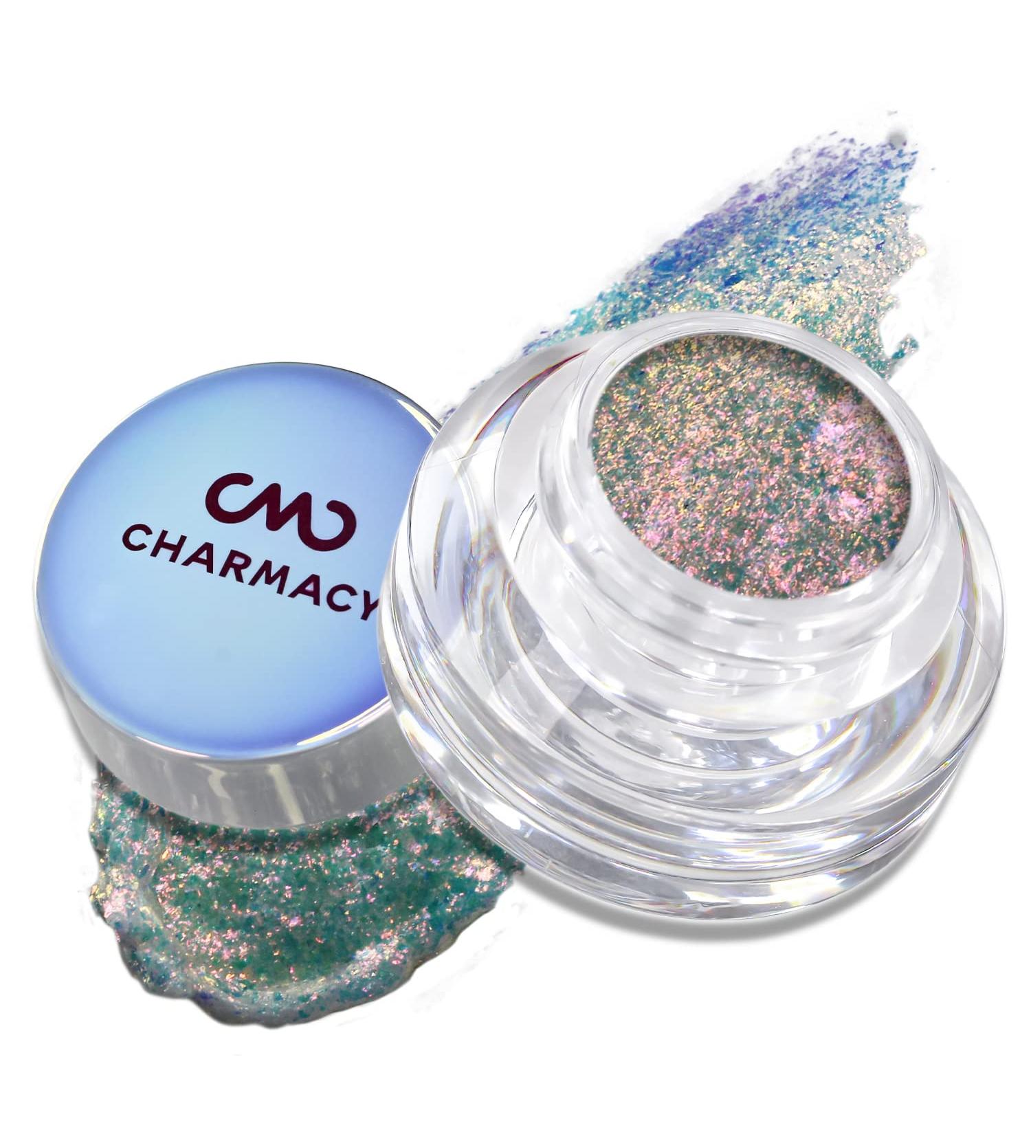 CHARMACY Multi Chrome Flakes Chameleon Gel Eyeshadow - Sparkle Metallic Makeup (09) - Buy Online on GoSupps.com