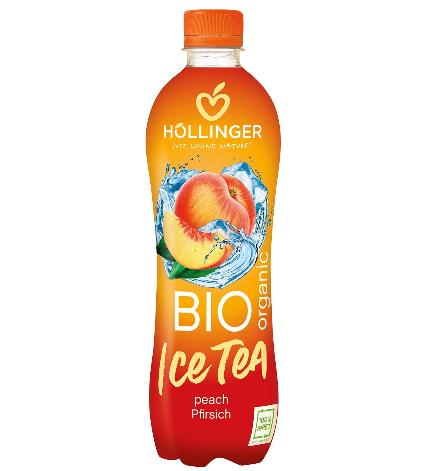 Höllinger Organic ice tea peach 500 ml