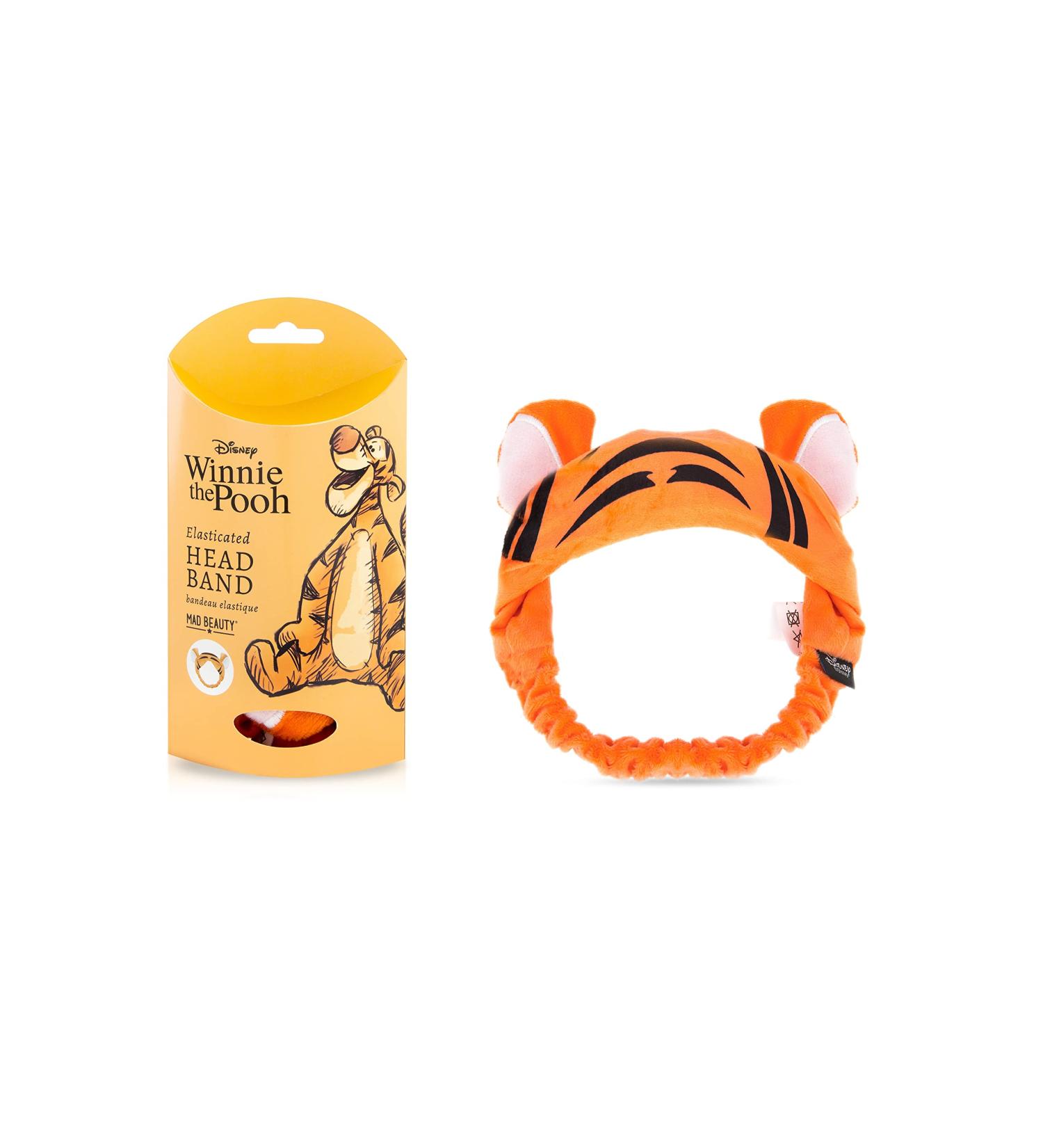MAD Beauty Disney Tigger Make-Up Headband | Elasticated & Comfortable | Ideal for Make-Up & Skincare Routines - Buy Online on GoSupps.com