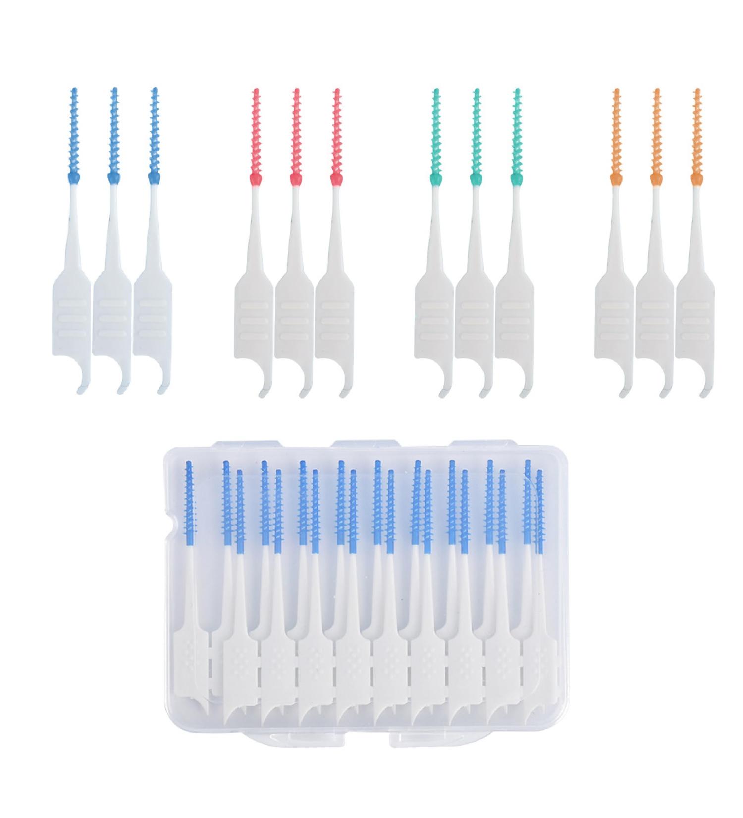 CRLLDPM 160 Soft Silicone Interdental Brushes - Gentle Tooth Cleaning for Optimal Oral Hygiene - Buy Online on GoSupps.com