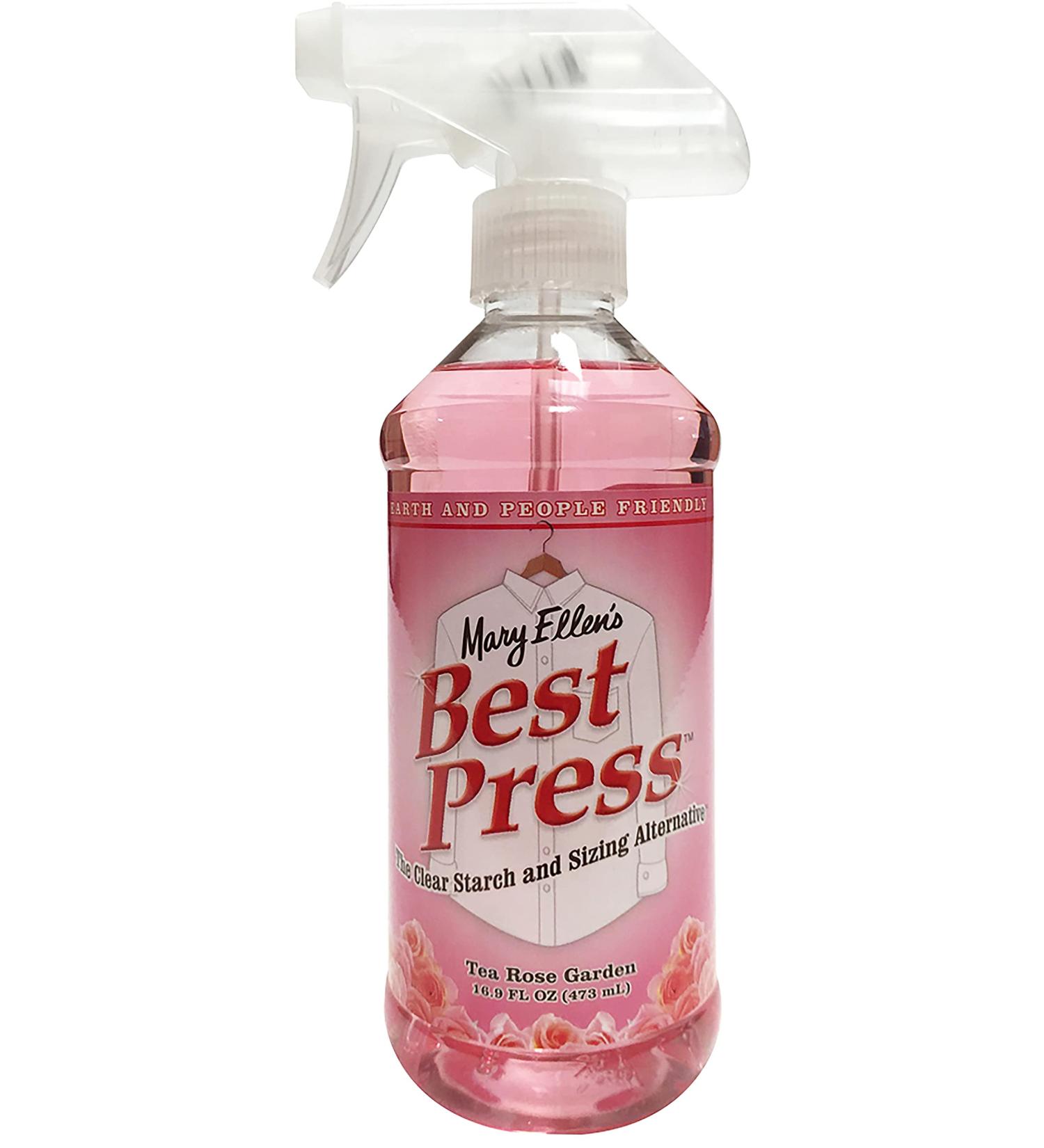 Mary Ellen's Best Press Clear Starch Alternative 16.9oz - Tea Rose Garden - Buy Online on GoSupps.com