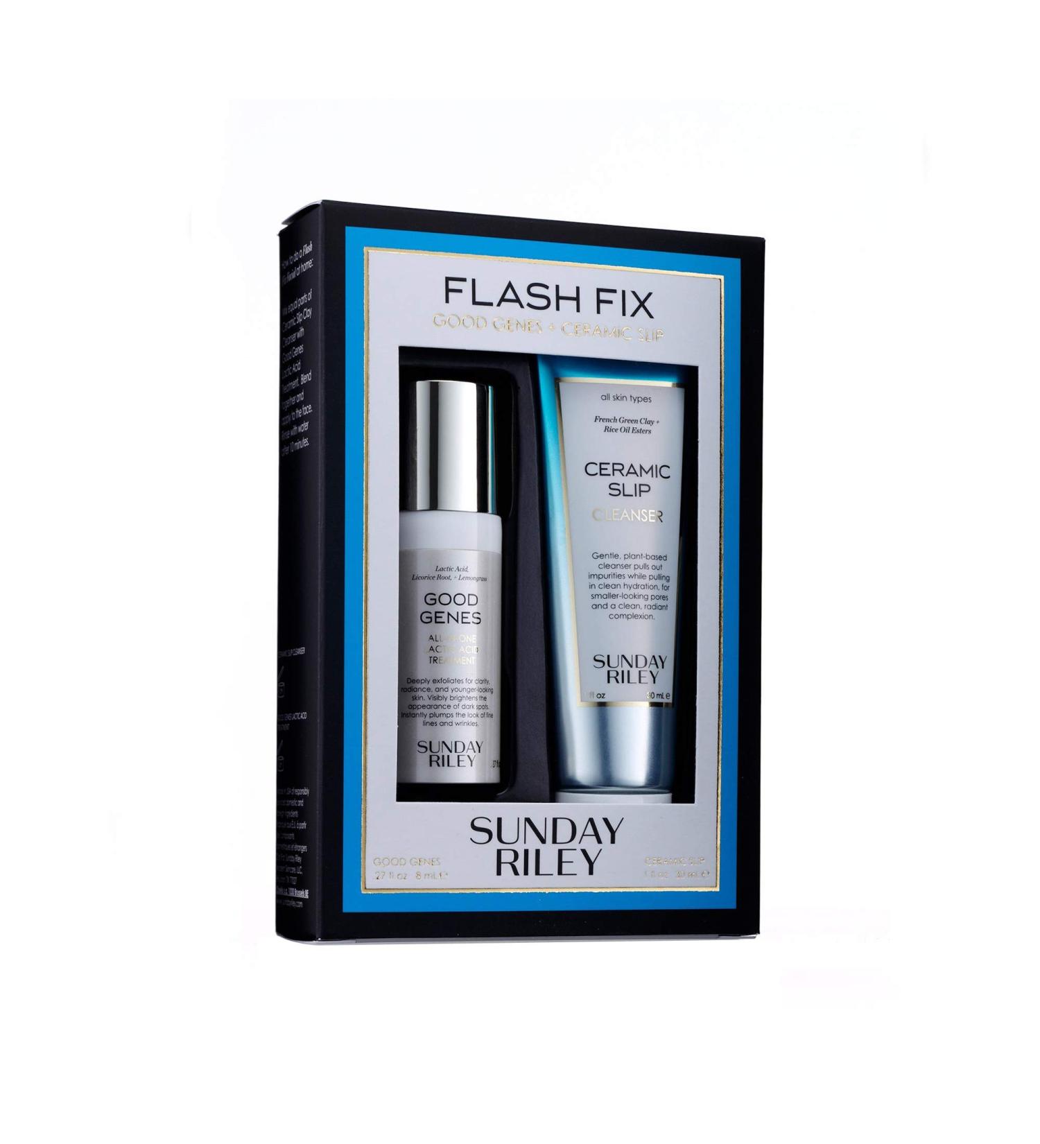 Sunday Riley Flash Fix Kit 1.27oz | Brightening Skincare Set - Buy Online on GoSupps.com