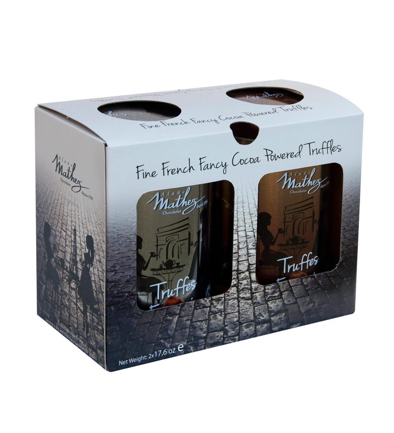 Buy 2x500g Chocolat Mathez Fine French Cocoa Powdered Chocolate Truffles - Indulge in Gourmet Fantasy Treats! - Buy Online on GoSupps.com