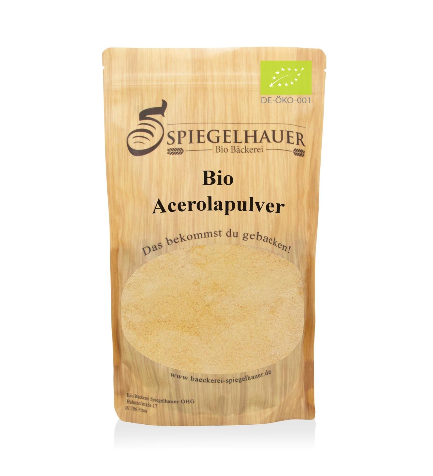 B ckerei Spiegelhauer B ckerei Spiegelhauer Organic Acerola Powder 100g I at least 17% Vitamin C I Ideal for Cooking Acerola Berries from Controlled Crops