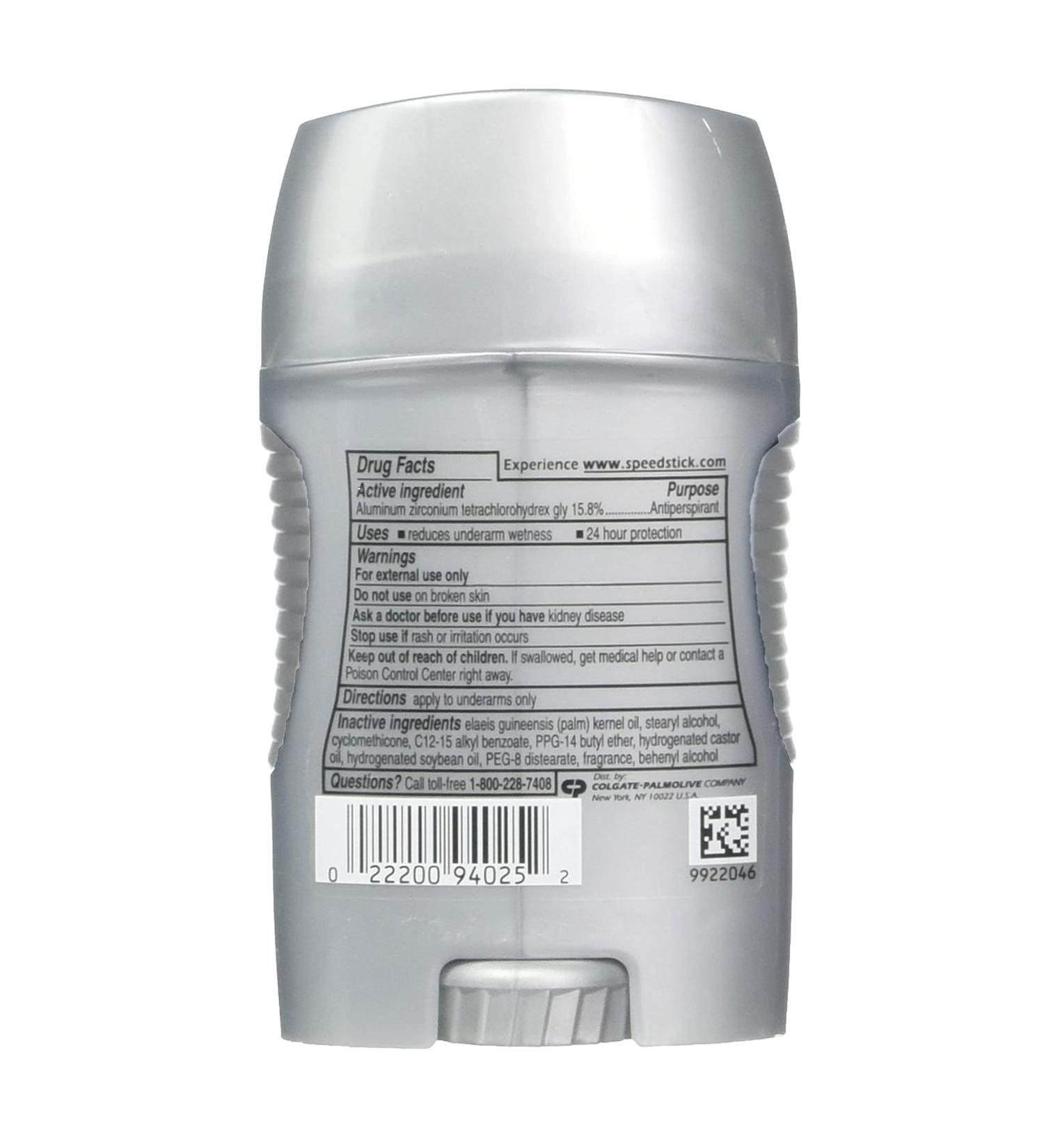 6 Pack Antiperspirant Speed Stick Deodorant for Men - Cool Clean Scent - Sports Formula - 1.8 oz - Buy Internationally - Buy Online on GoSupps.com