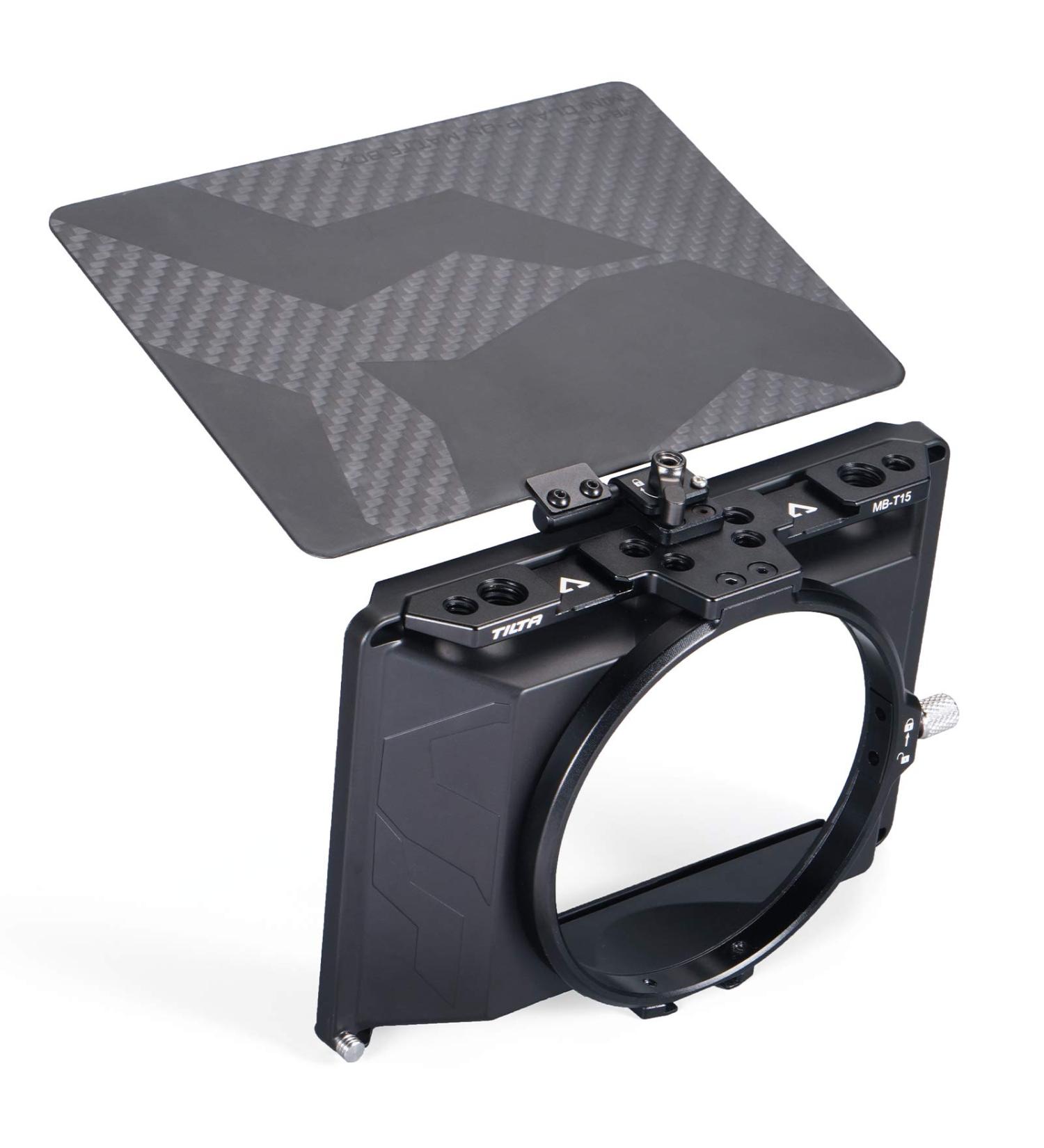 Tiltaing Mini Matte Box - Lightweight Filter Support with Top Flag for DSLR and Cine-Style Cameras | MB-T15 - Buy Online on GoSupps.com