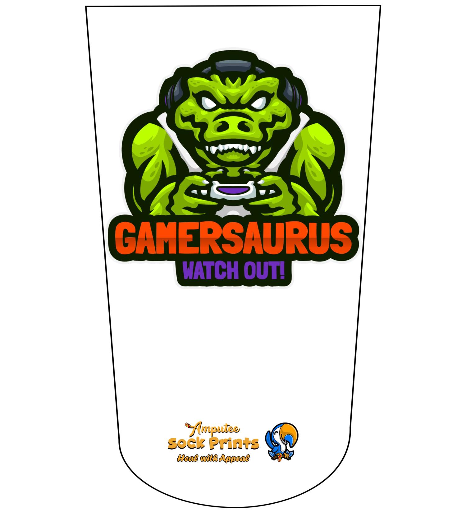 Gamersauraus V1 3ply Stump Sock for Below-the-Knee Amputees, Sizes Small-Large - Buy Online on GoSupps.com