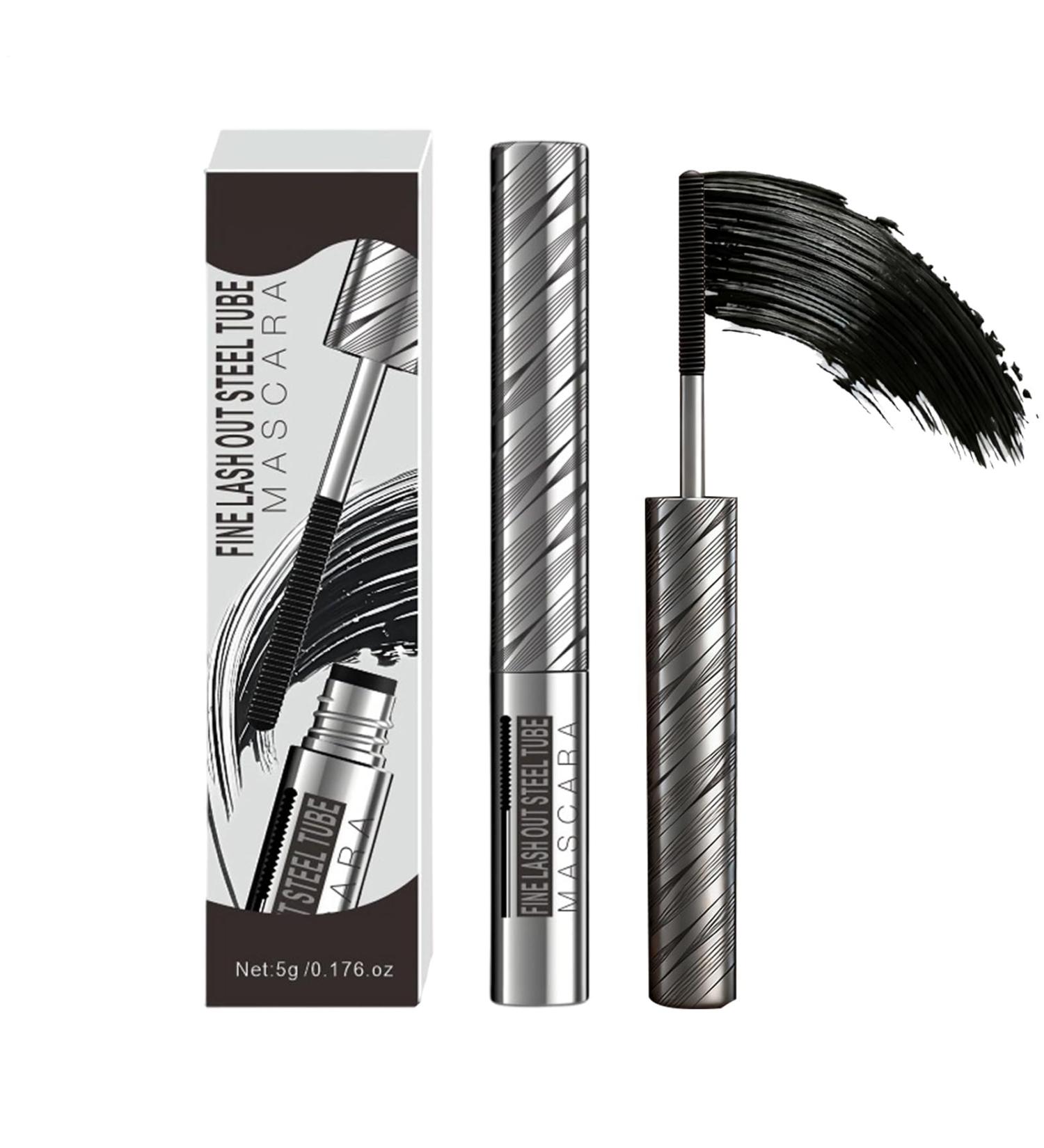 Lengthening Mascara - Waterproof Lengthening and Thickening | Black Tubular Mascara - For Birthdays Valentine's Day Parties Dates Sports Work - Buy Online on GoSupps.com