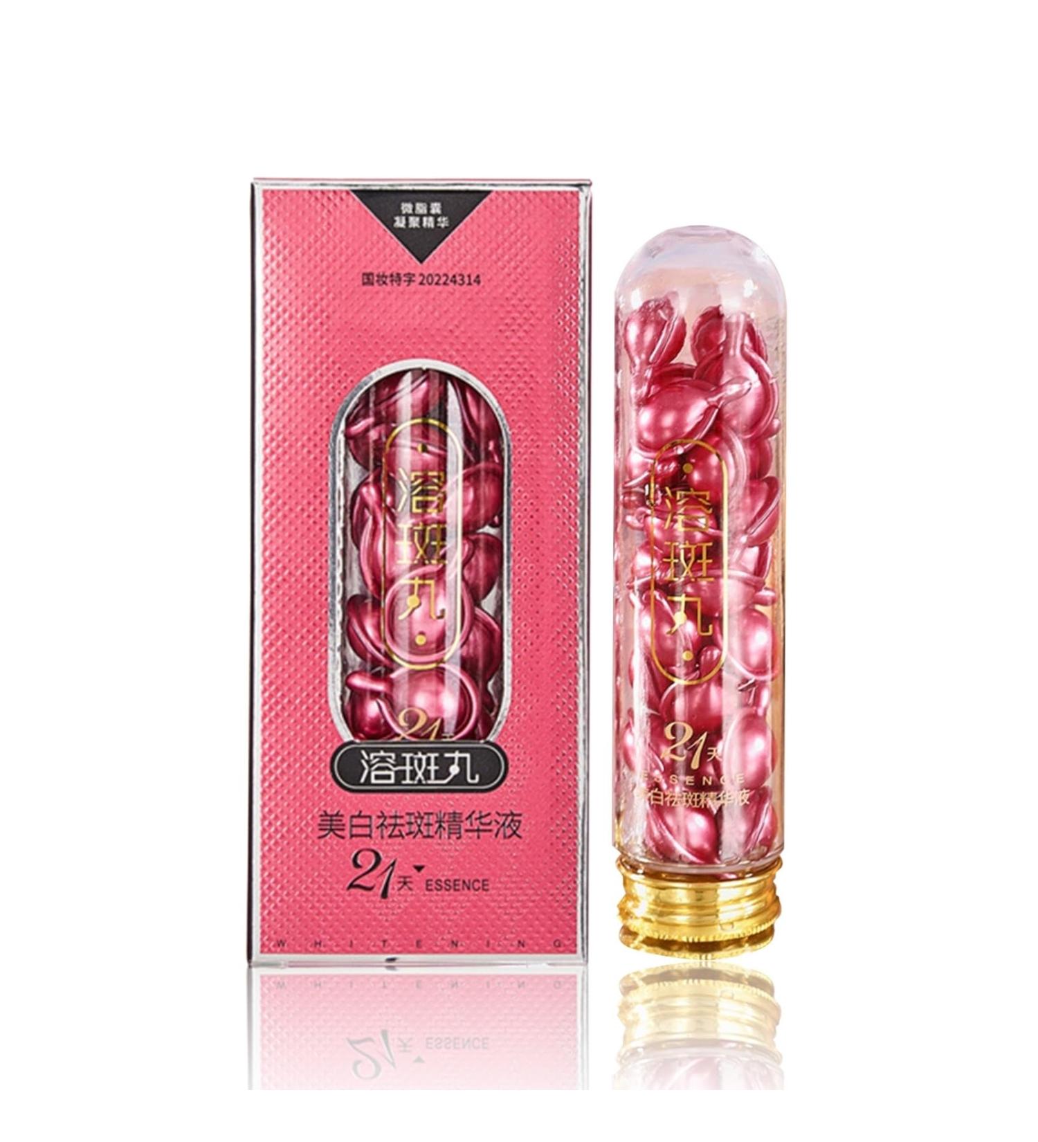 Face Serum Capsules - Niacinamide Serum - Face Serum for Women - Skin Care for Anti-Ageing Anti-Wrinkles Even Skin Tone Remove Dark Spots - Hyaluronic Acid Serum - Dark Spot Correcting Glow Serum - Buy Online on GoSupps.com