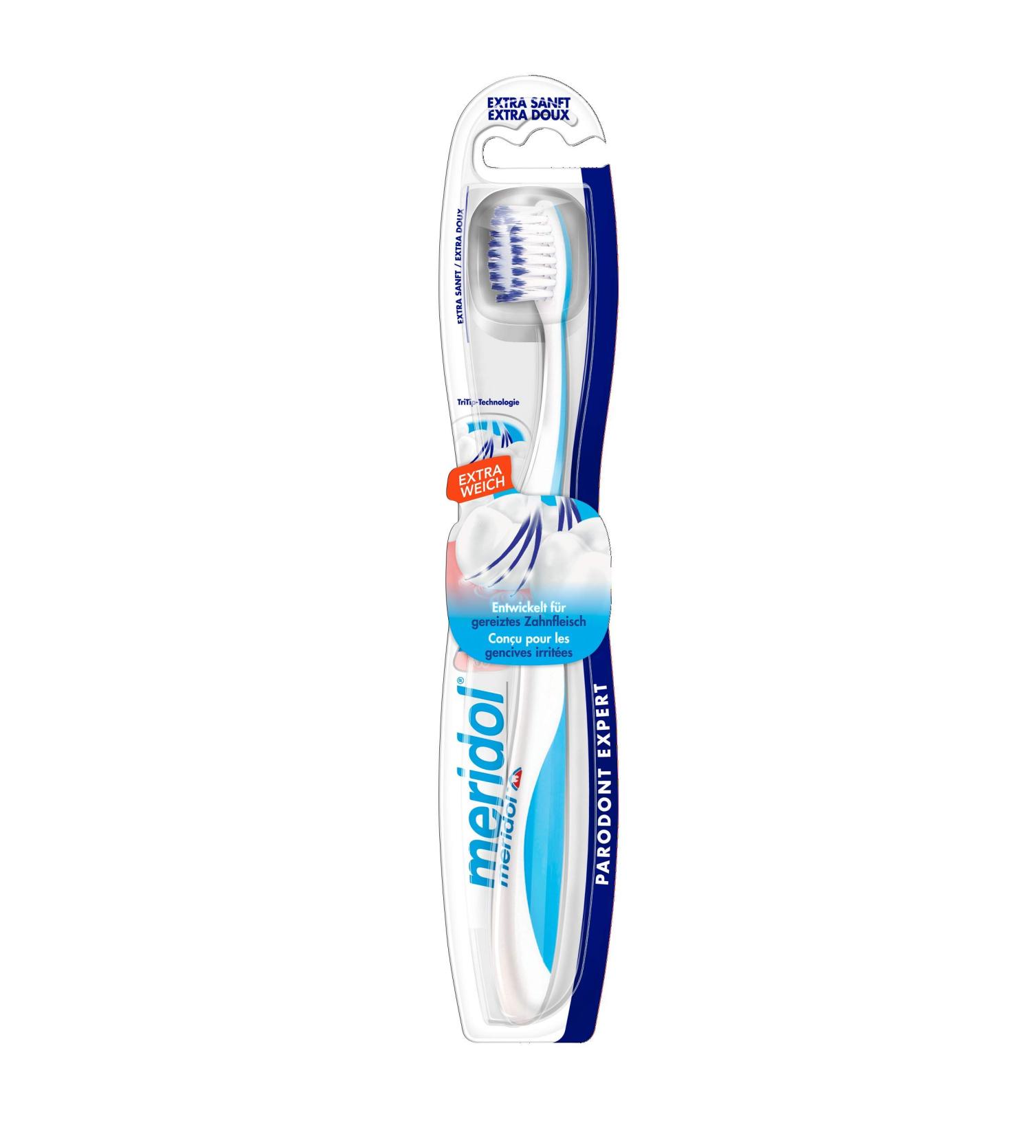 Buy meridol Parodont Expert Toothbrush - Extra Gentle Cleaning for Healthy Teeth | International Shipping - Buy Online on GoSupps.com