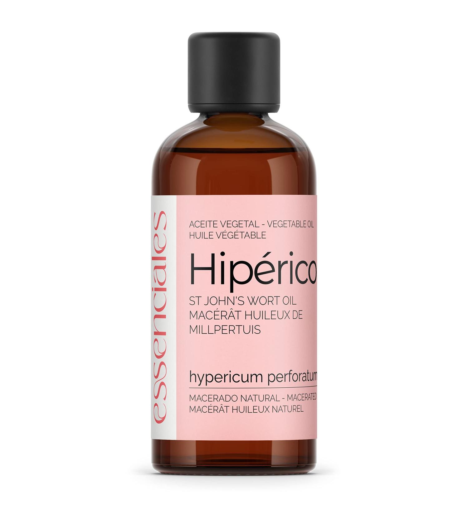 Essenciales Essenciales - St John's Wort (Macerated Olive Oil) 100% Natural 100 ml | Hypericum Perforatum Macerated Oil - Buy Online on GoSupps.com