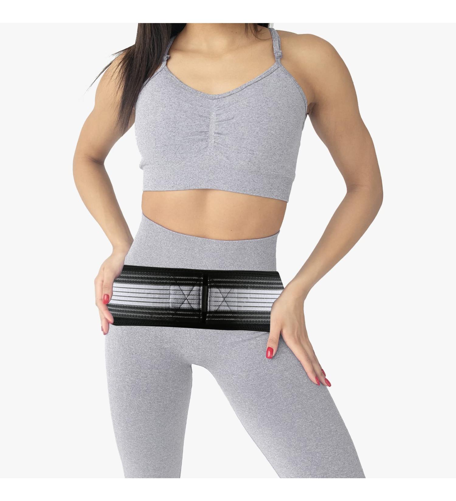 Sciatica Pain Relief Belt - Adjustable Si Joint Belt for Women & Men (Medium/Large 32-47 in) - Relieve Hip & Lower Back Pain - Buy Online on GoSupps.com