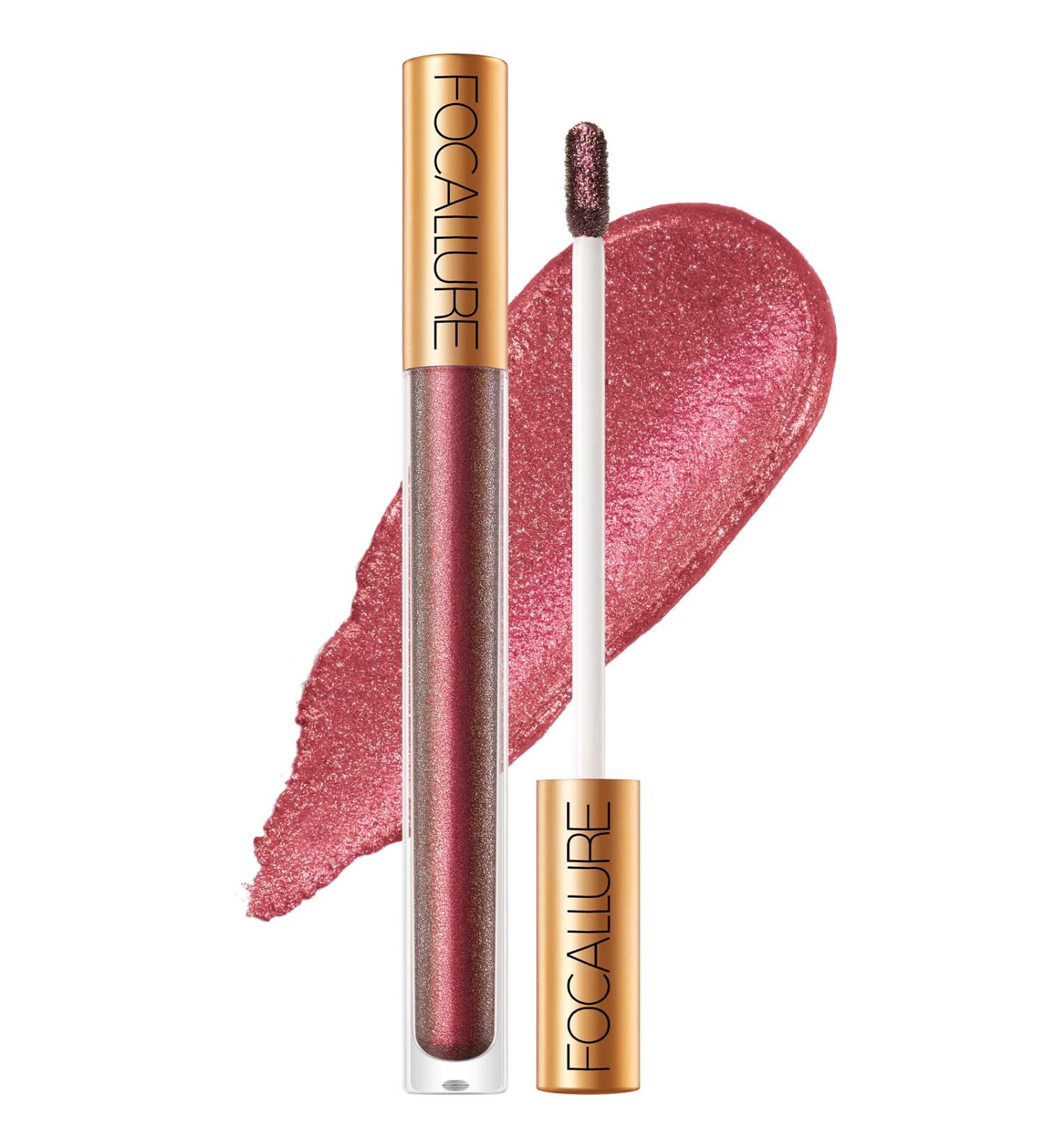 FOCALLURE Metallic Chameleon Liquid Lipstick - Diamond Glitter Lip Gloss for Costume, Cosplay, and Festival Makeup - Buy Online on GoSupps.com