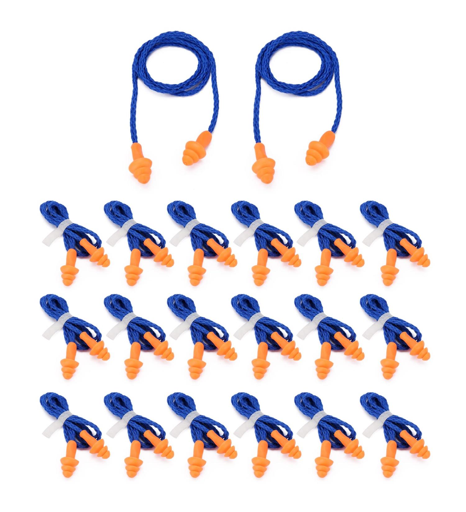 Easter Silicone Earplugs - 20 Pairs for Sleep Snoring & Travel | Soft Comfortable Hypoallergenic Hearing Protection - Buy Online on GoSupps.com