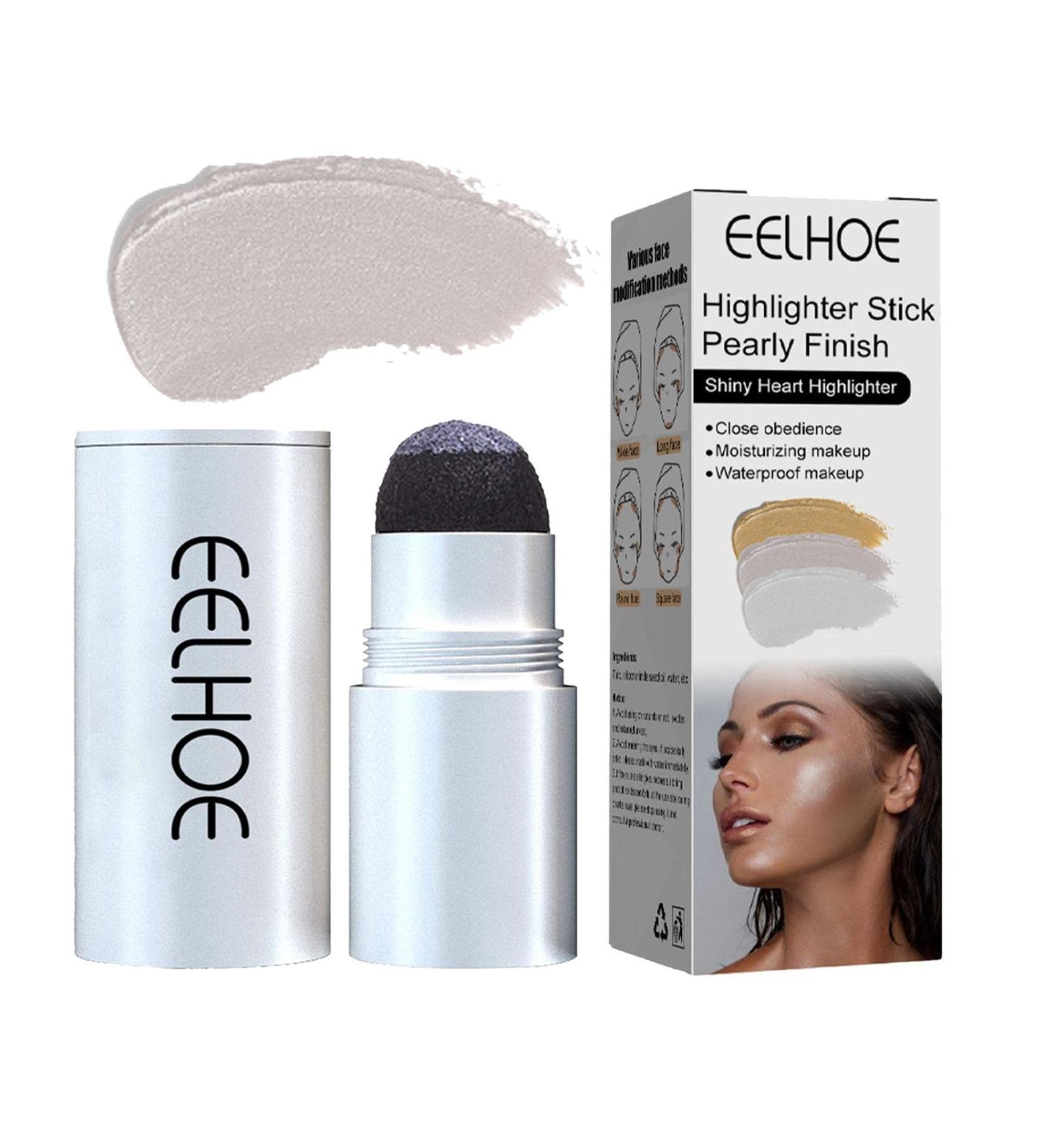 Highlighter Stick High Gloss Shimmer Makeup Sticks - Waterproof luminizer Crystal High Gloss Shimmer Cream Powder Highlighter Shaping Trimming Moonstone Highlights - Buy Online on GoSupps.com