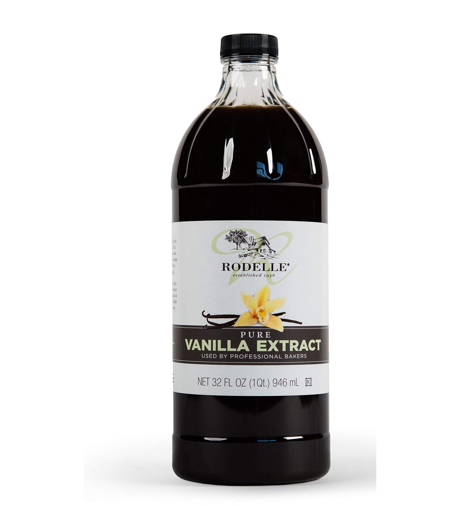 Rodelle Pure Vanilla Extract 32oz - Premium Quality Vanilla for Baking - Buy Online on GoSupps.com