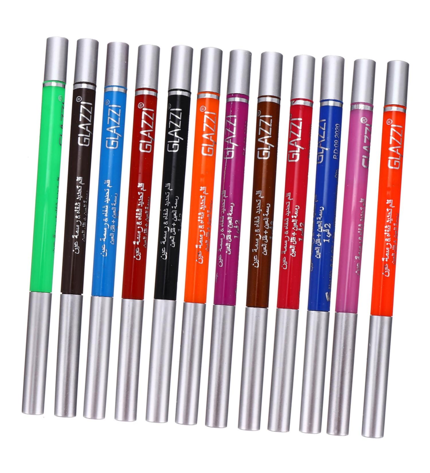 PLAFOPE 12 Pcs 1 Set Shadow Set Colored Eyeliners Eyeliner Kit Eye Liners for Women Paste Colorful - Buy Online on GoSupps.com