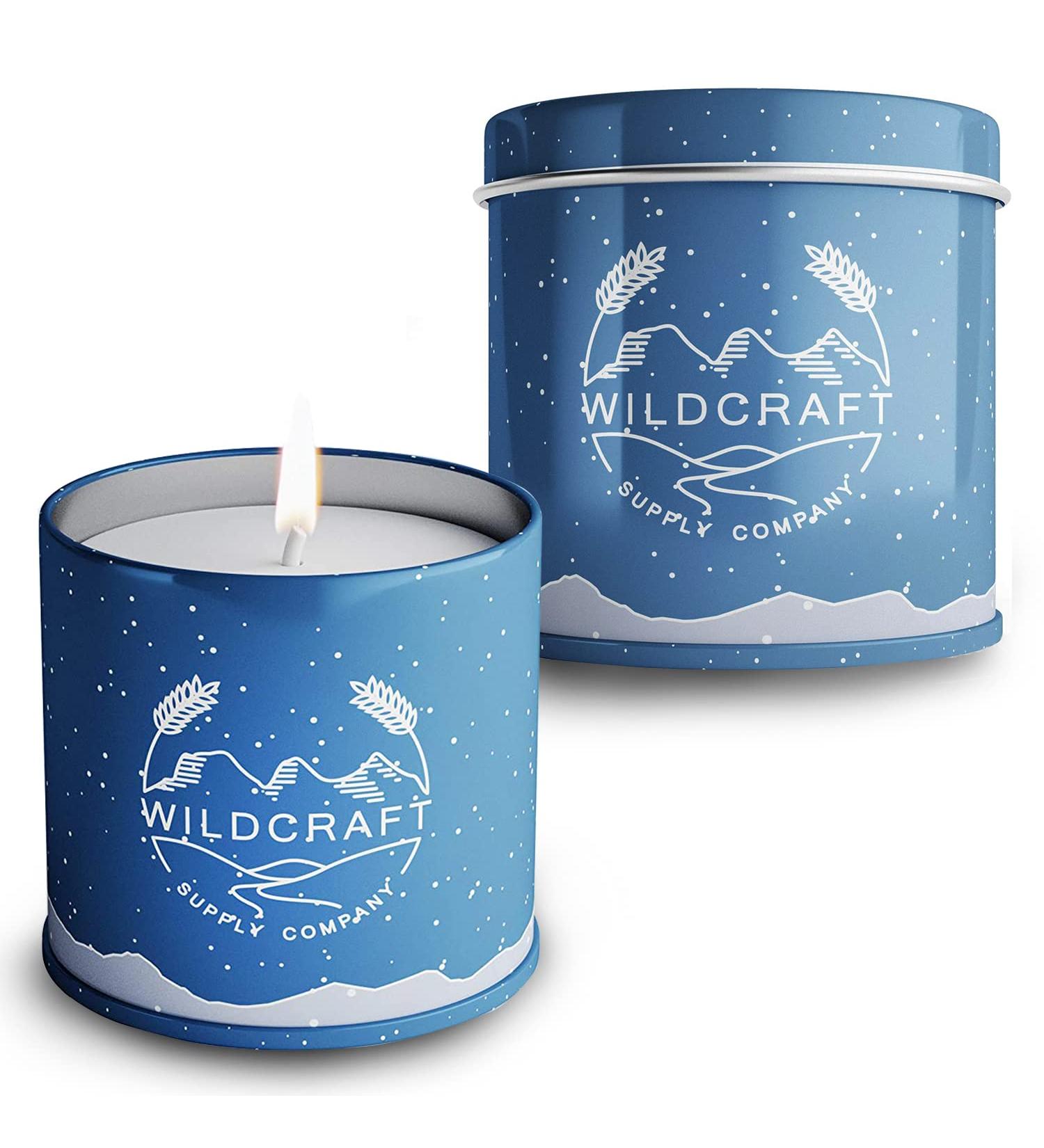 Buy Citronella Soy Wax Candle - Aromatherapy Indoor/Outdoor - Natural Ingredients with Rosemary Peppermint Lemongrass & Cedarwood - International Shipping Available - Buy Online on GoSupps.com