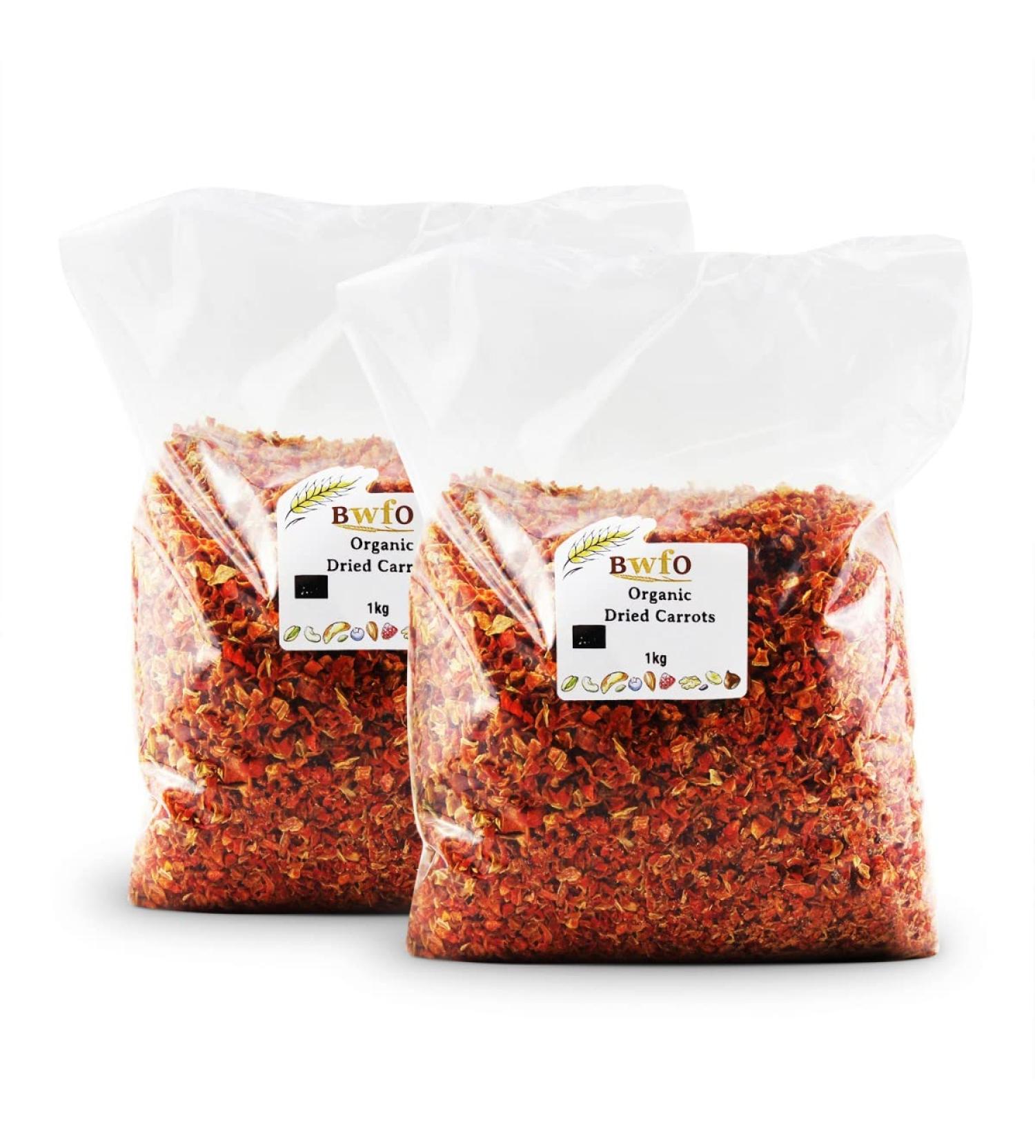 Organic Dried Carrots 2kg (BWFO)