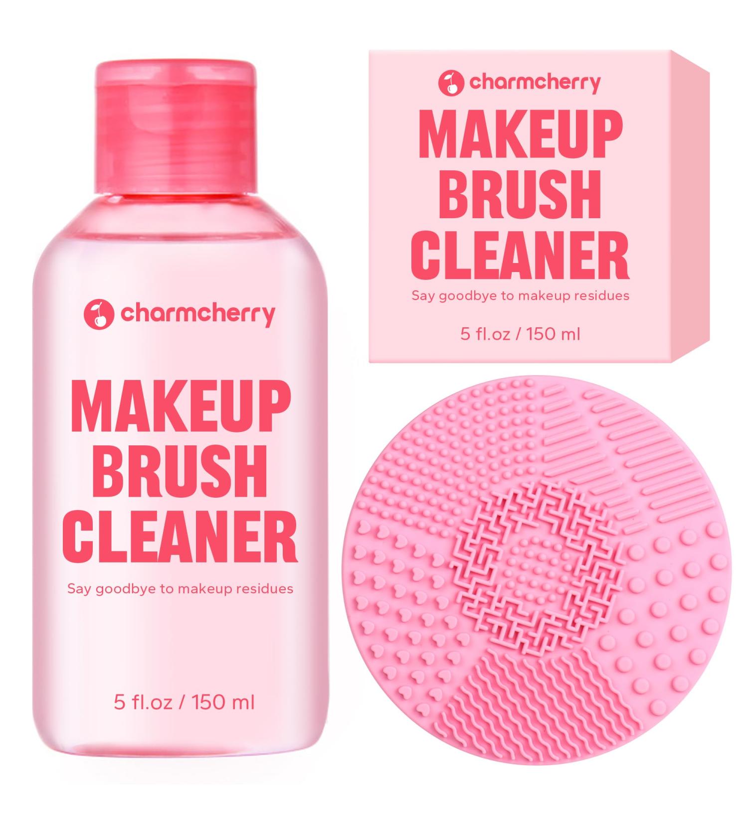 Buy Makeup Brush Cleaner Kit - 5 fl. oz | Effective Makeup Brush Cleaning Solution Shampoo Beauty Sponge & Mat - Buy Online on GoSupps.com