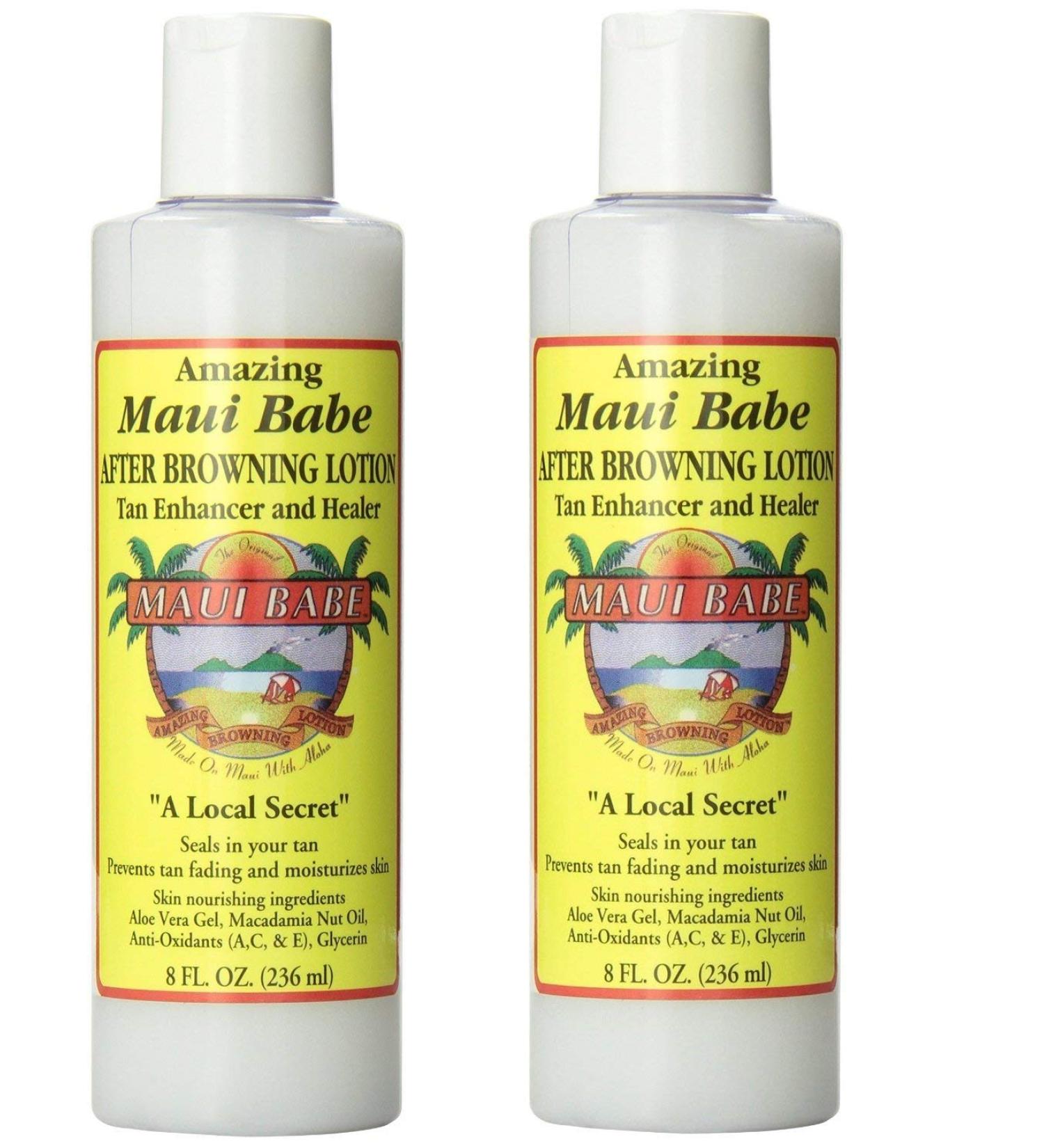 Maui Babe 8oz After Browning Lotion Set - Pack of 2 - Buy Online on GoSupps.com