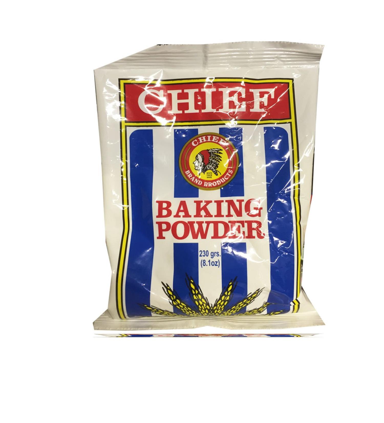 Chief Baking Powder 8.1oz (Single Bag) Product of Trinidad & Tobago