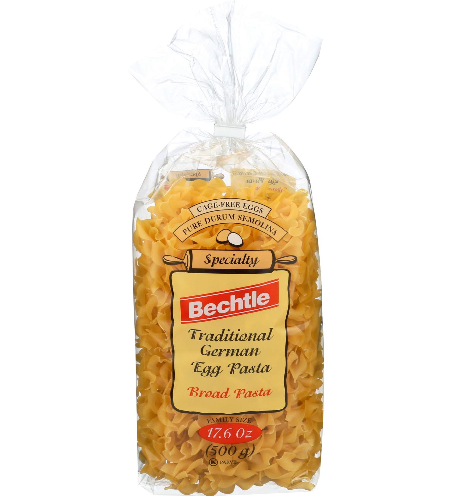 BECHTLE Egg Noodles Broad 17.6 OZ - Premium German Pasta for Authentic Recipes - Buy Online on GoSupps.com