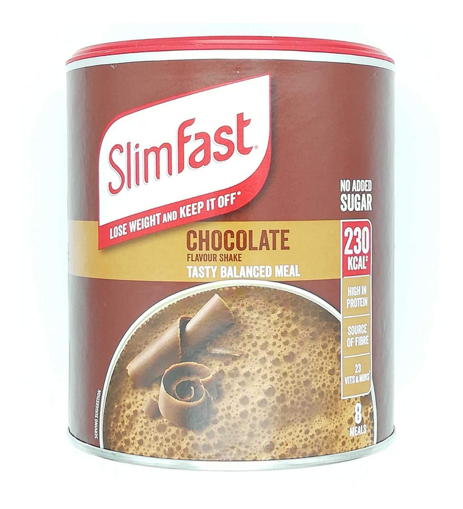  SlimFast Slimfast Chocolate 300g Chocolate Flavor Meal Shake Packed with everything you need for a tasty and balanced meal Lose weight and keep it off - Buy Online on GoSupps.com