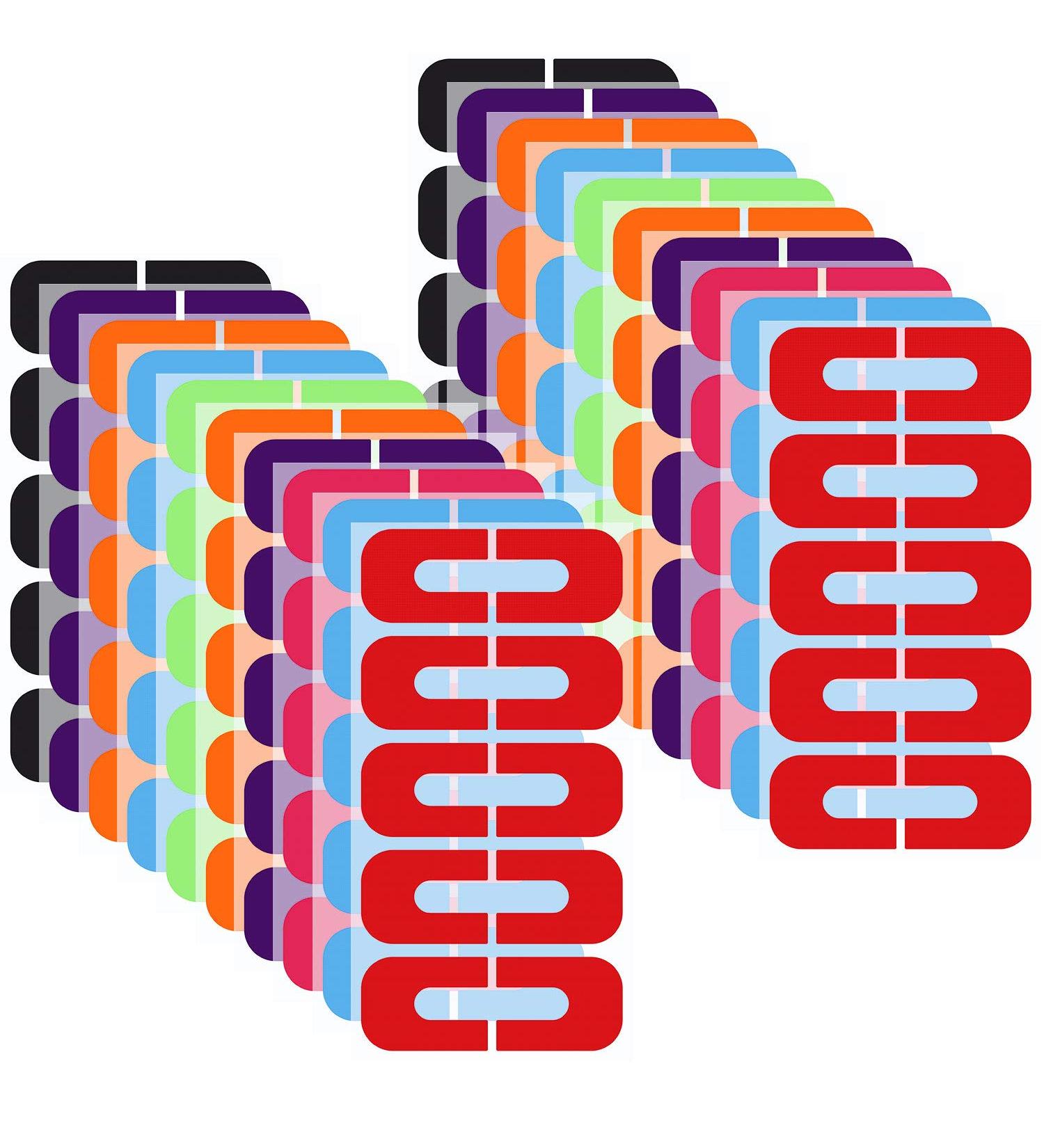 200pc Nail Polish Protector Spill-proof Peel off Nail Stickers - Disposable U-Shape Tape for Nail Painting, Gradients & Stamping - Buy Online on GoSupps.com