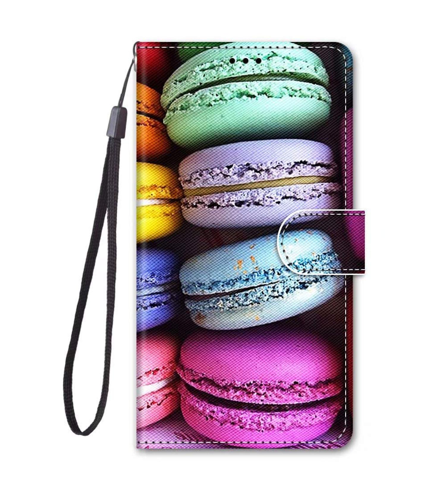 Miagon Full Body Wallet Case for Samsung Galaxy A8 2018 Colorful Pattern Design PU Leather Flip Cover with Magnetic Closure Stand Card Slot Cake Samsung Galaxy A8 2018 Cake - Buy Online on GoSupps.com