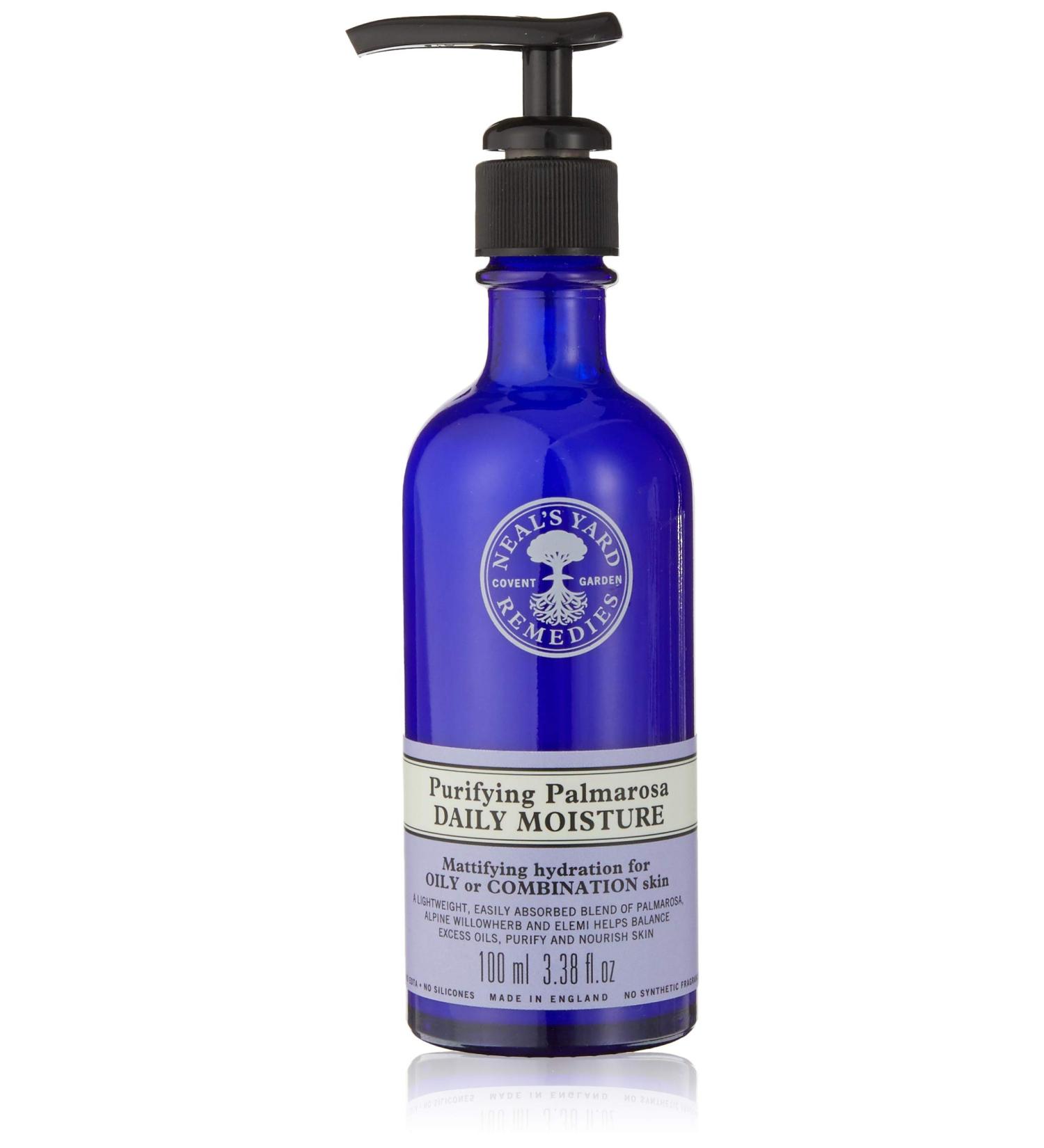 Buy Neal's Yard Remedies Purifying Palmarosa Daily Moisture 100ml - Natural Hydration for All Skin Types | International Shipping Available - Buy Online on GoSupps.com