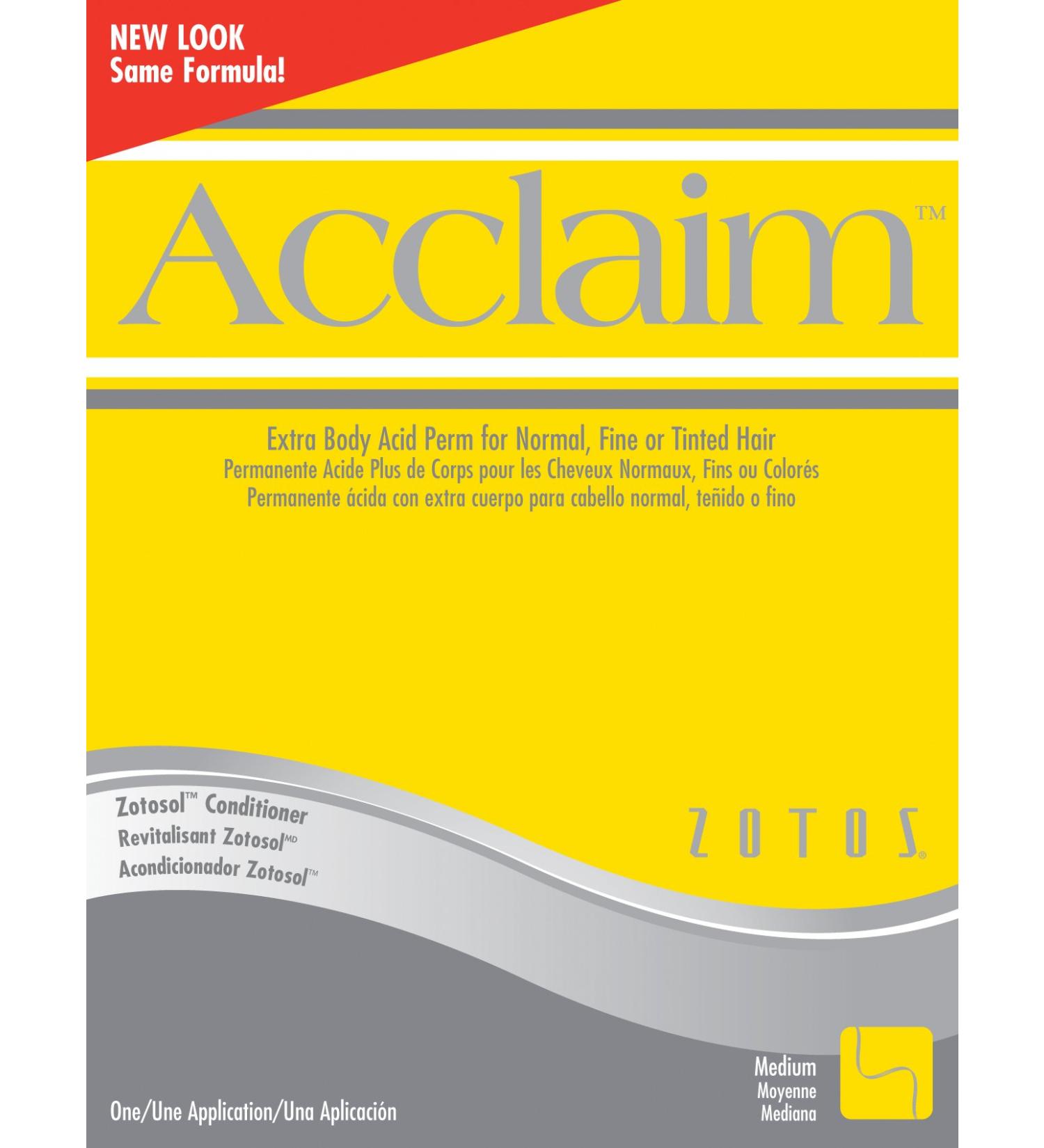 Acclaim Acid Extra Body Hair Perm Kit (Pack of 2)