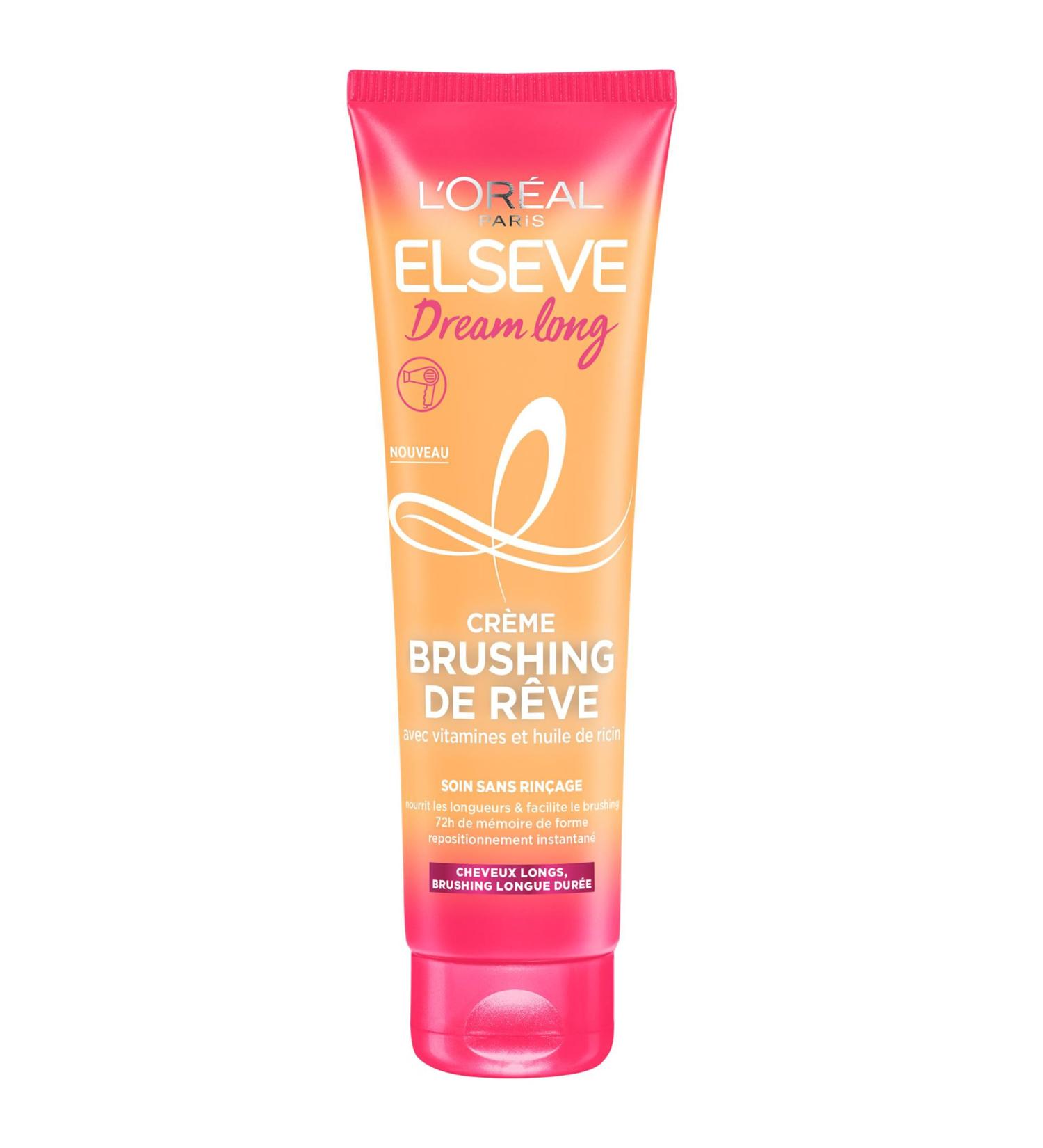 L'Or al Paris - Brushing Cream for Long Hair - Makes Brushing Easier - Castor Oil - Elseve Dream Long - 150 ml