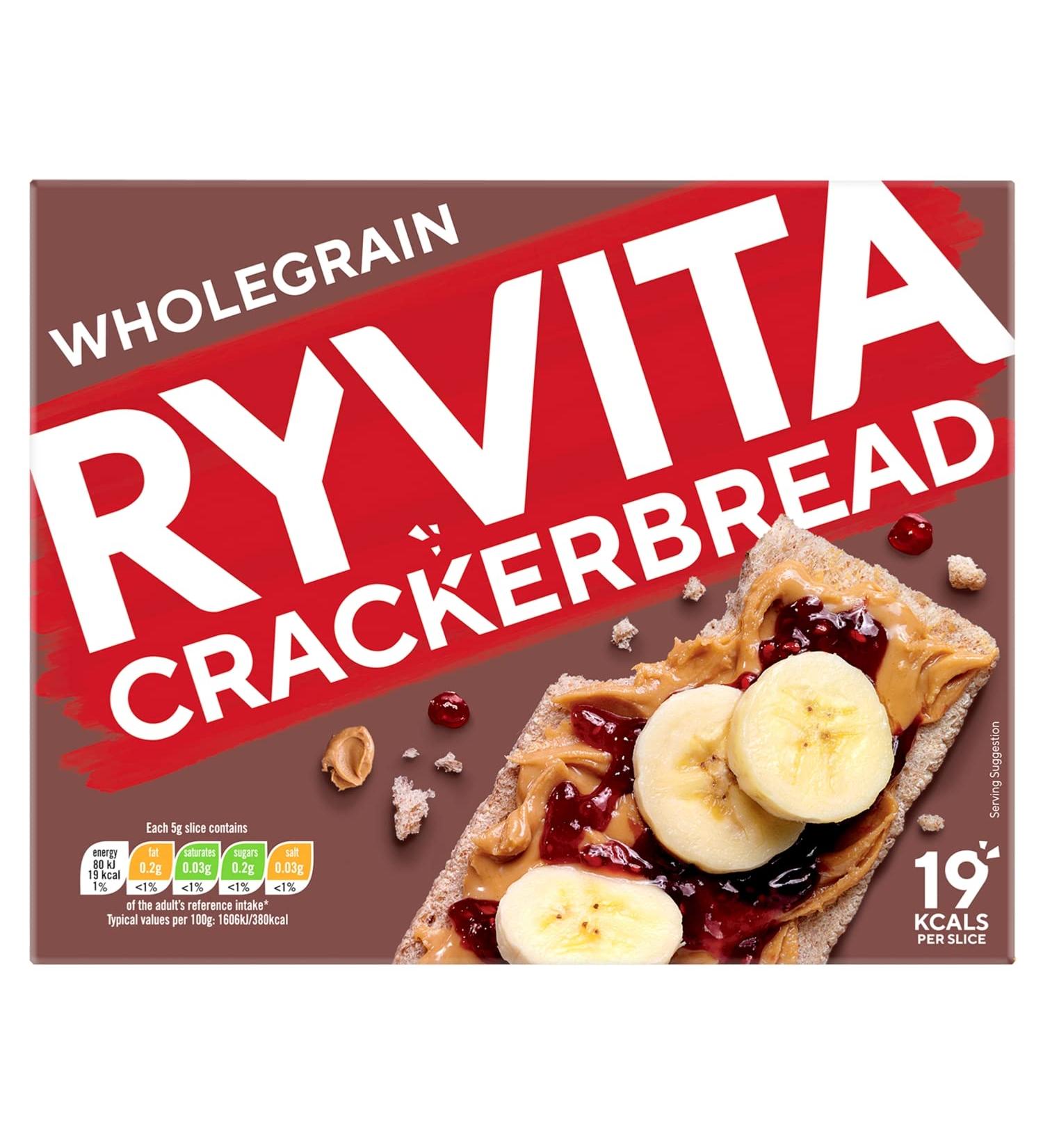 Ryvita Wholegrain Crackerbread 125g - Buy Online on GoSupps.com