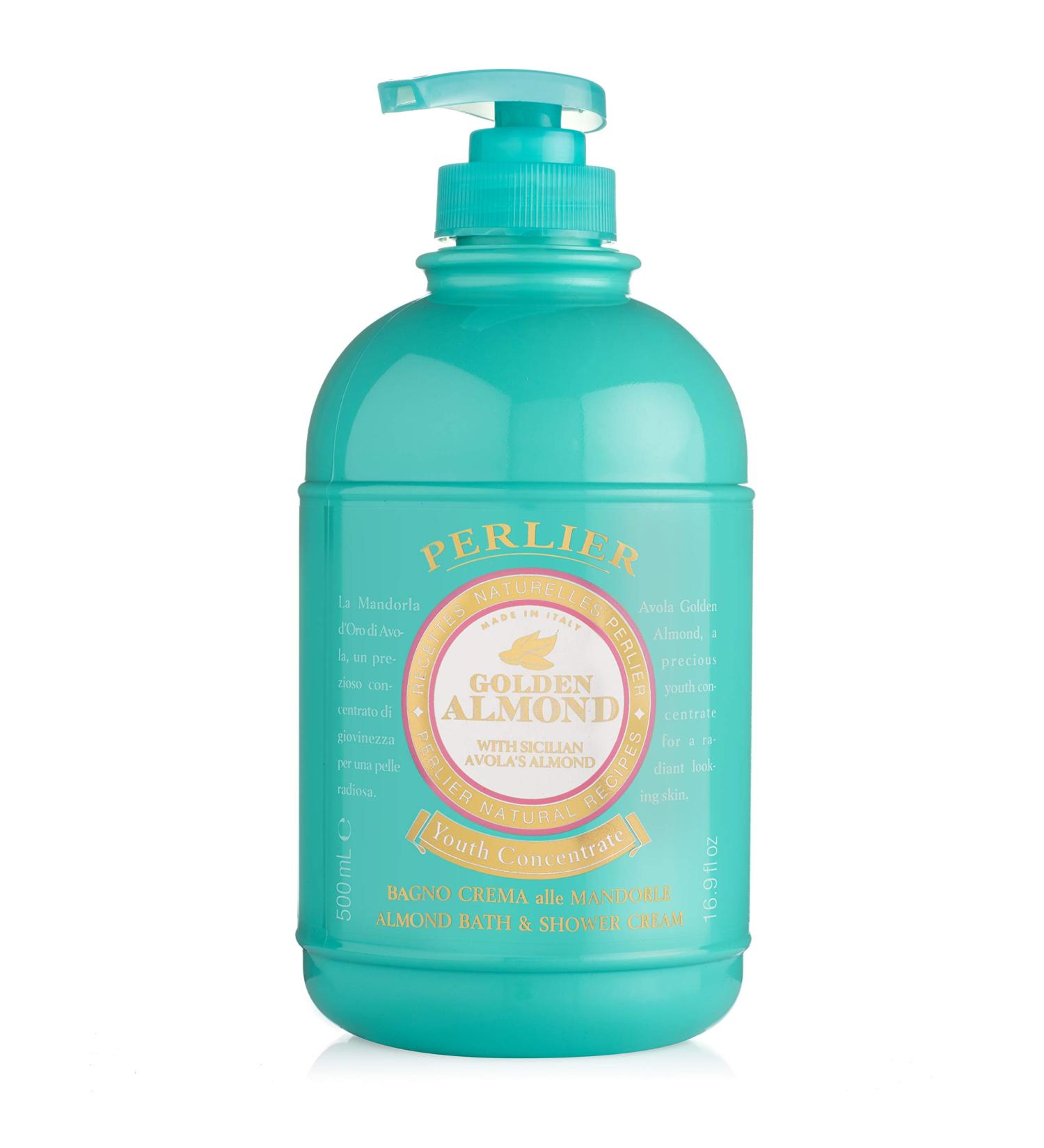 Perlier Golden Almond Bath and Shower Cream 16.9 fl. oz.