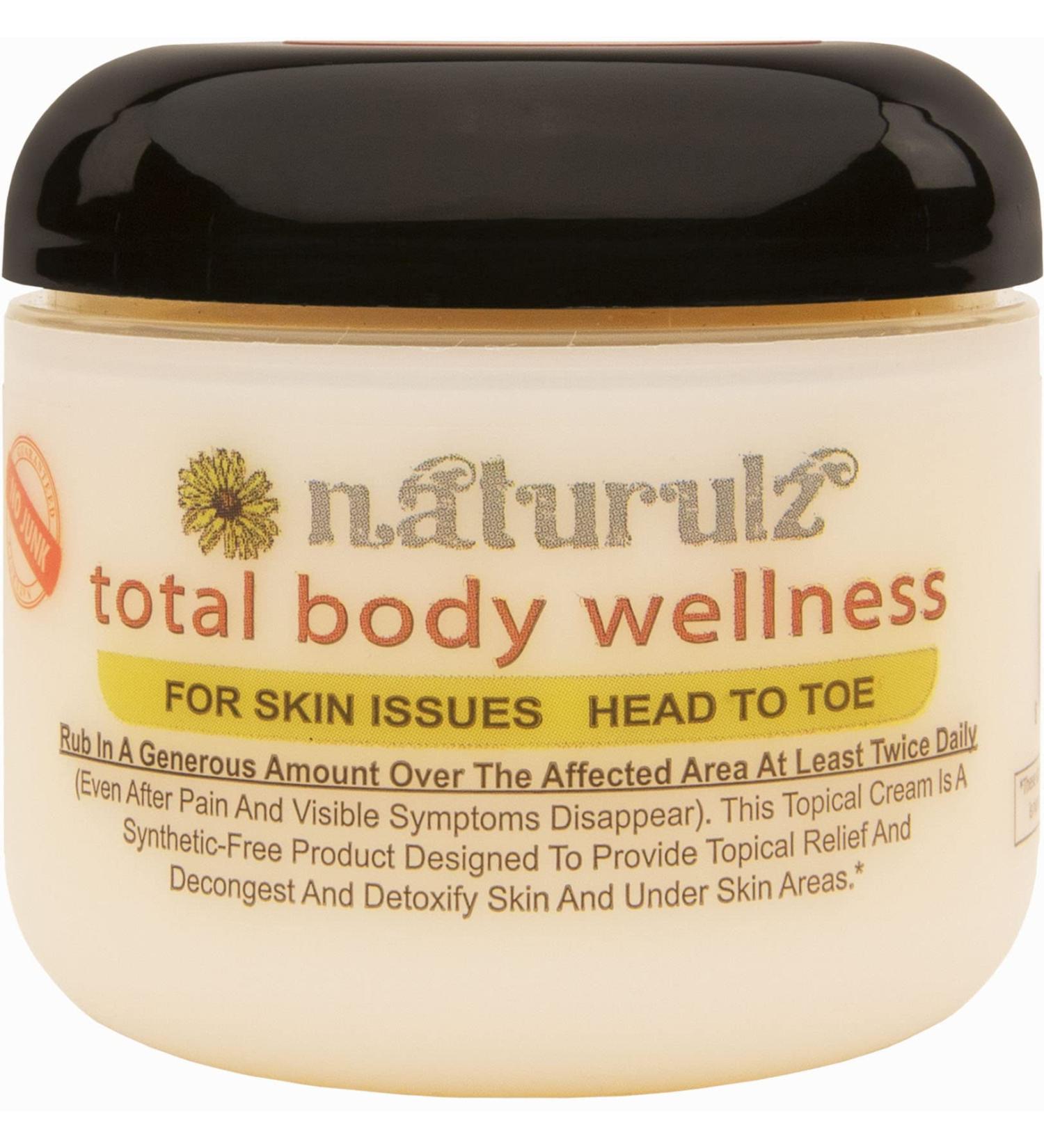 Total Body Wellness Naturulz 4 oz Cream - Natural Healing for Complete Wellness - Buy Online on GoSupps.com