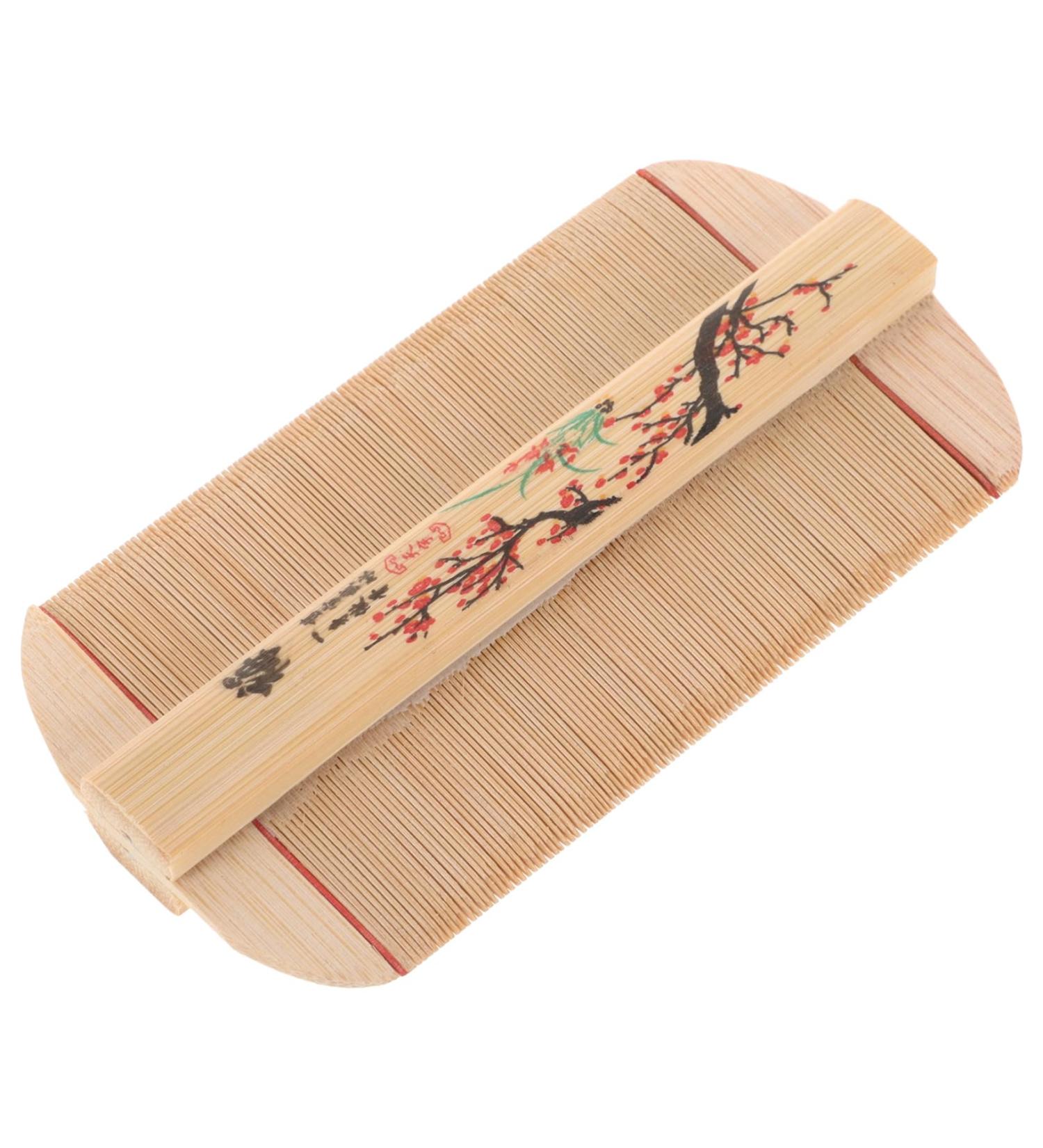 Veemoon Peigne D m loir Double Face En Bambou Dents Fines Ultra-denses R teau Naturel Pour Chiens Et Chats Brosse De Toilettage Pour Poils Et Pellicules Soins Doux Du Cuir Chevelu - Buy Online on GoSupps.com