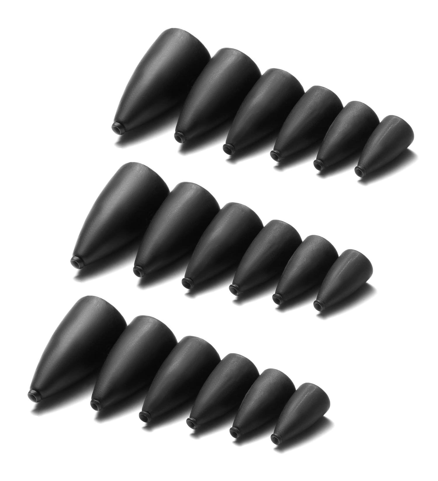 LootShark 3/4oz to 1/8oz Bullet Fishing Weights for Bass - 18 Pack Designed in the US - Buy Online on GoSupps.com