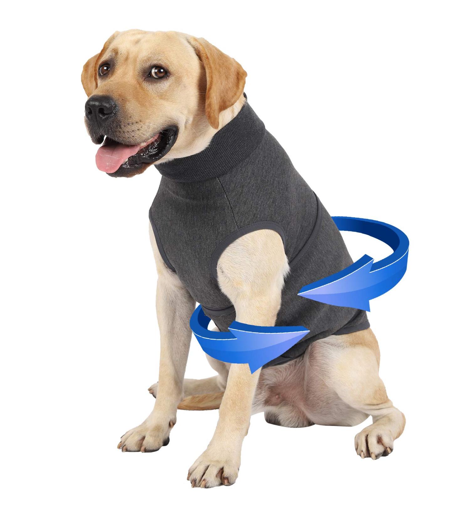 Dog Anxiety Jacket Dog Coat Dog Anxiety Vest Jacket Security Vest Coat Anxiety Shirt for Dogs Anxiety Jacket for Dogs Dog Calming Vest for Small Medium Large Dogs (XL). X-Large (Pack of 1) gray - Buy Online on GoSupps.com