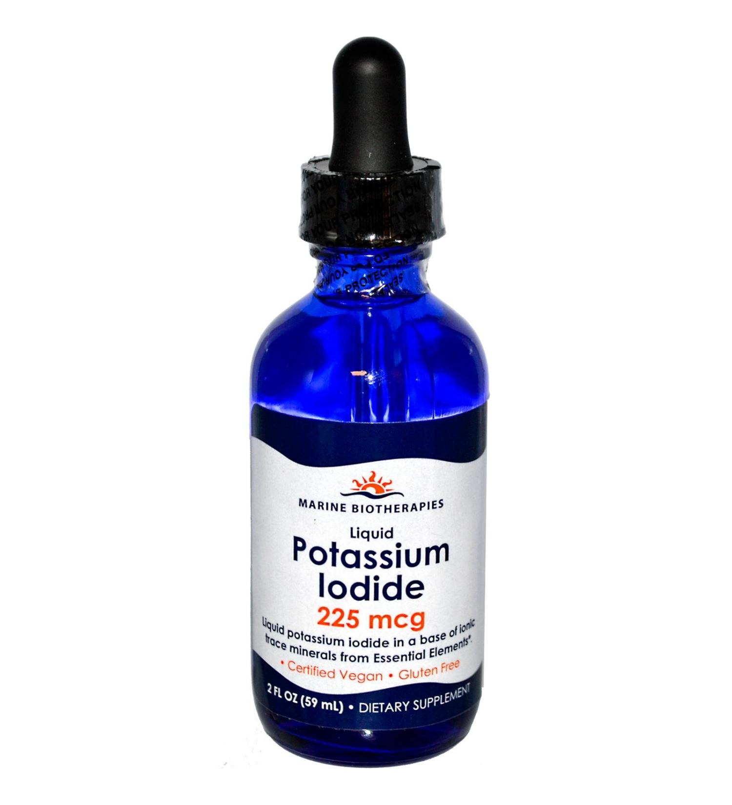 Marine Biotherapies Liquid Potassium Iodide 225 mcg 2-Ounce