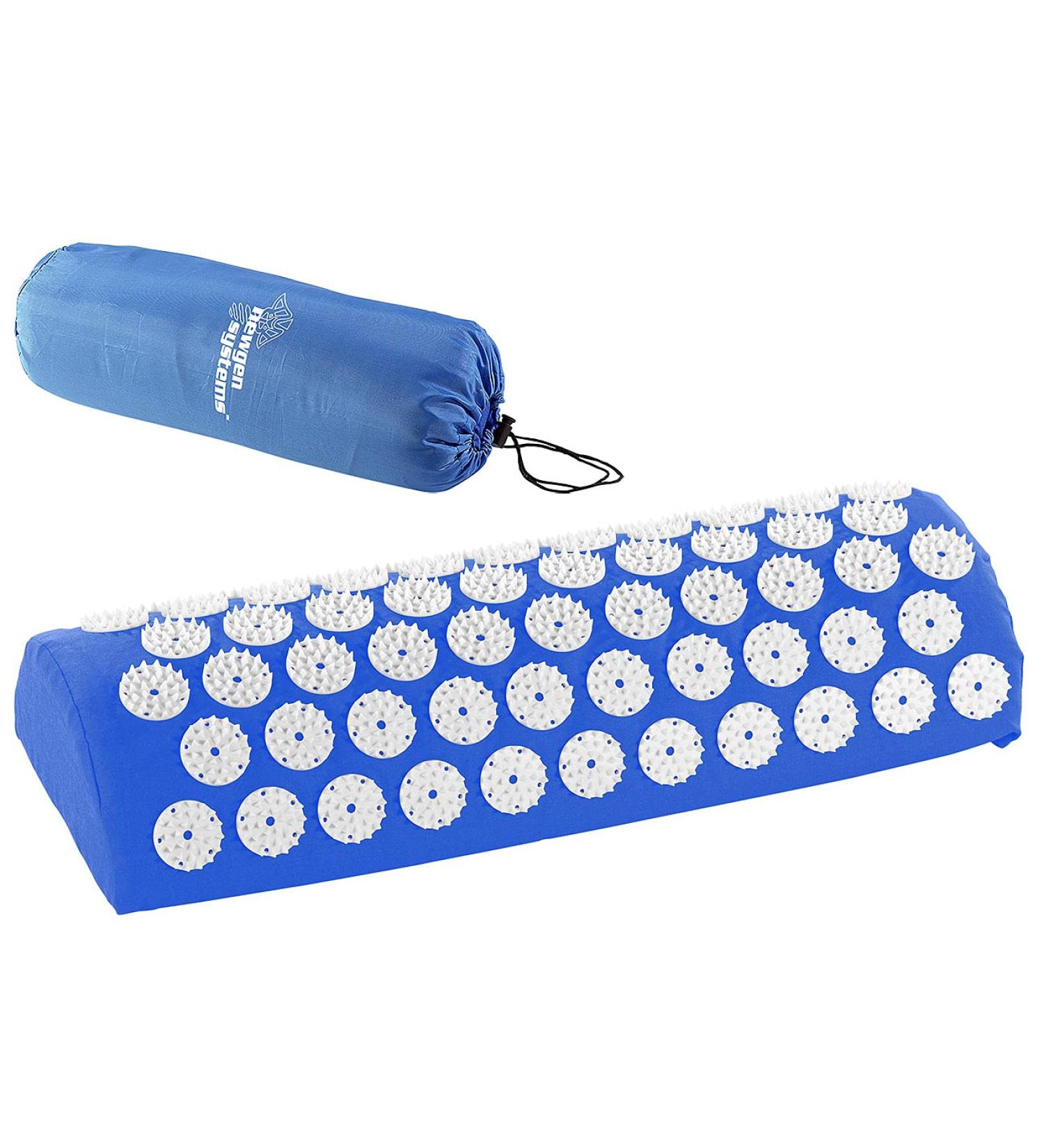 Newgen Medical Acupressure Naked Pillow 2442 Pressure Points Neck Relaxation Pillow (44x17x9 cm) | Massage Function & Relaxation Mat - Buy Online on GoSupps.com