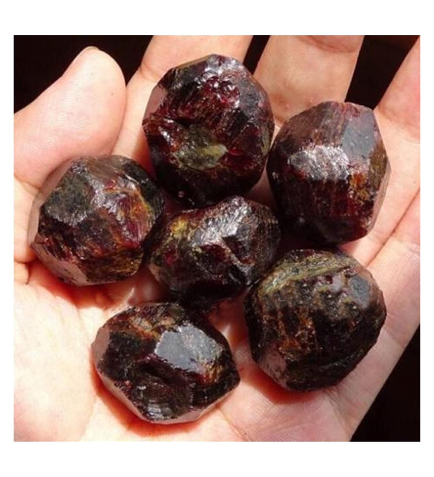 Natural Crystal Rough Natural Crystal Rough 100g100% Natural Red Garnet Quartz Crystal Gemsheet Stone Garden Yardhome Demagnetization Rough Natural Luster - Buy Online on GoSupps.com