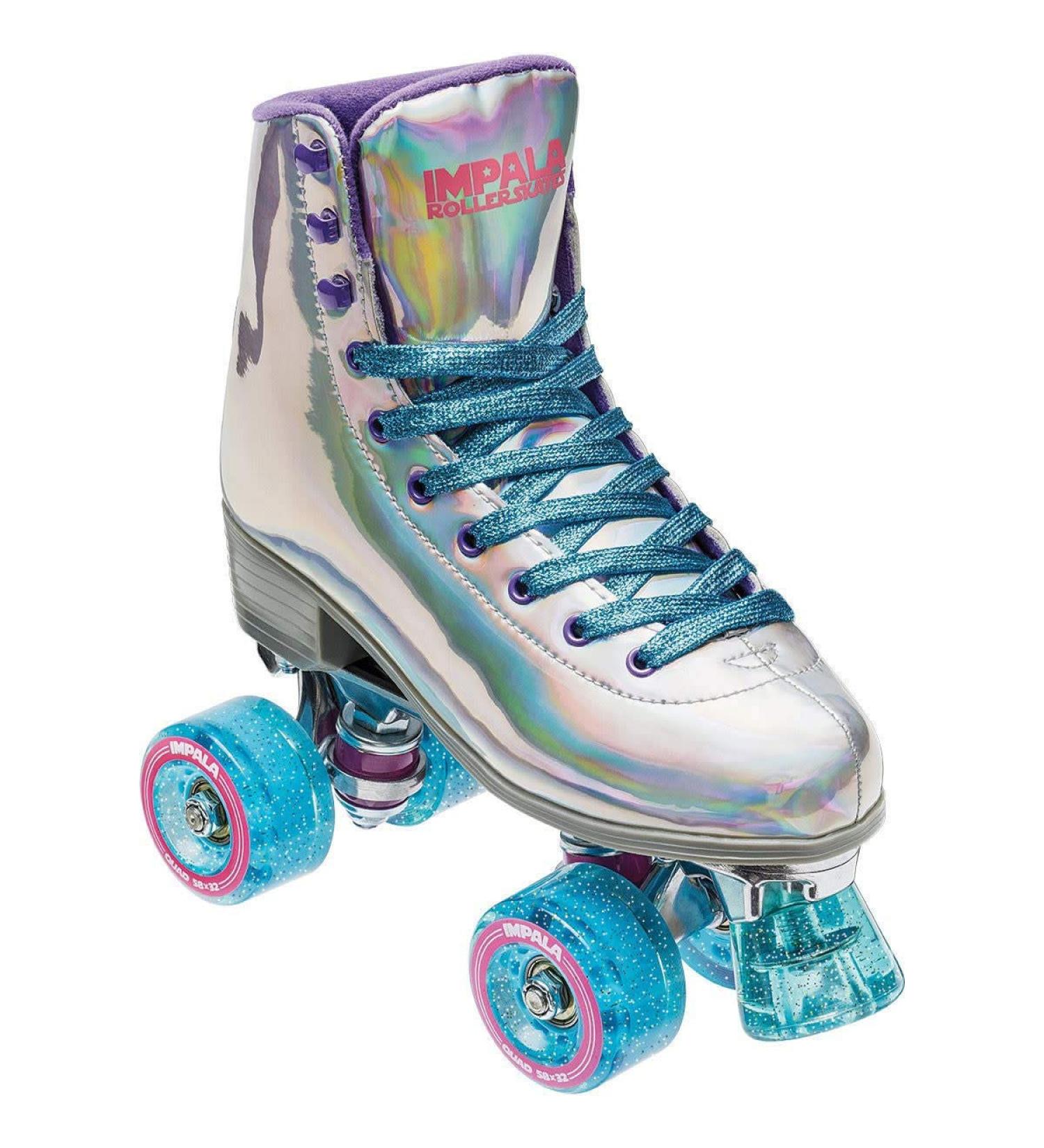 Impala Quad Skate - Marawa Rose Gold Holographic Size 10 - Buy Online on GoSupps.com